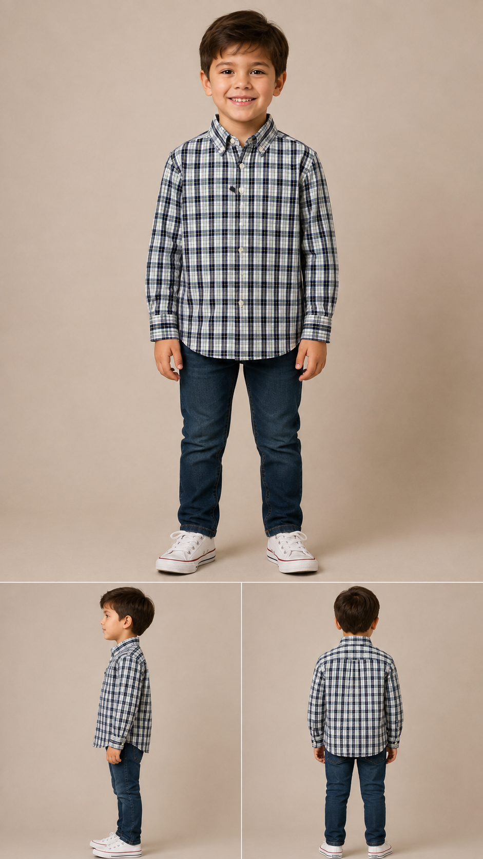 CAMISA NIÑO NÁUTICA