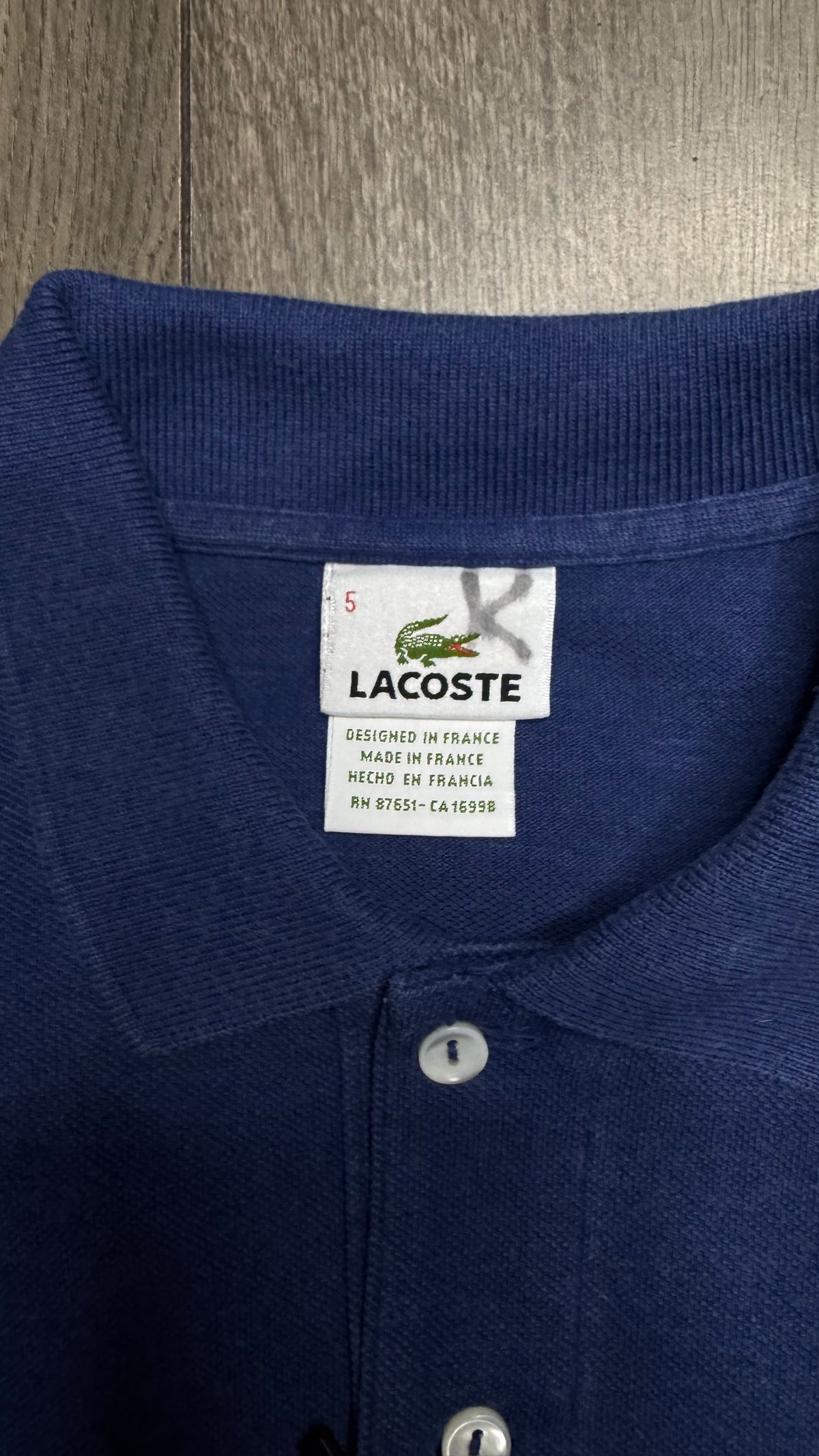 PLAYERA LACOSTE
