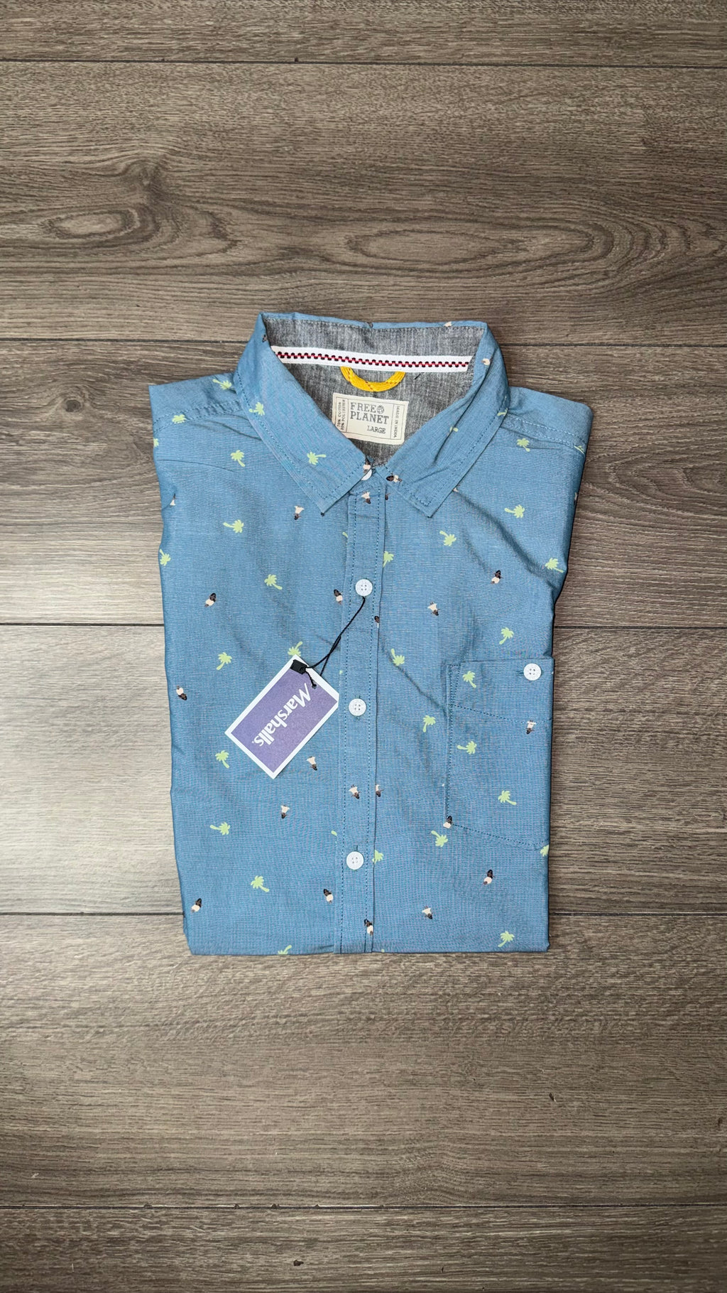 CAMISA FREE PLANET
