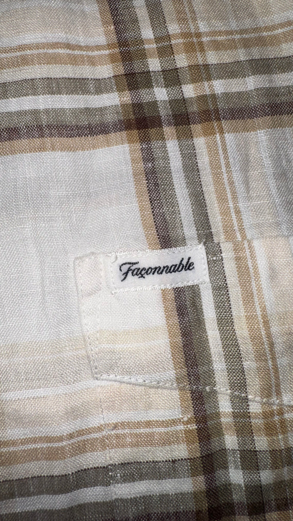 CAMISA FACONNABLE