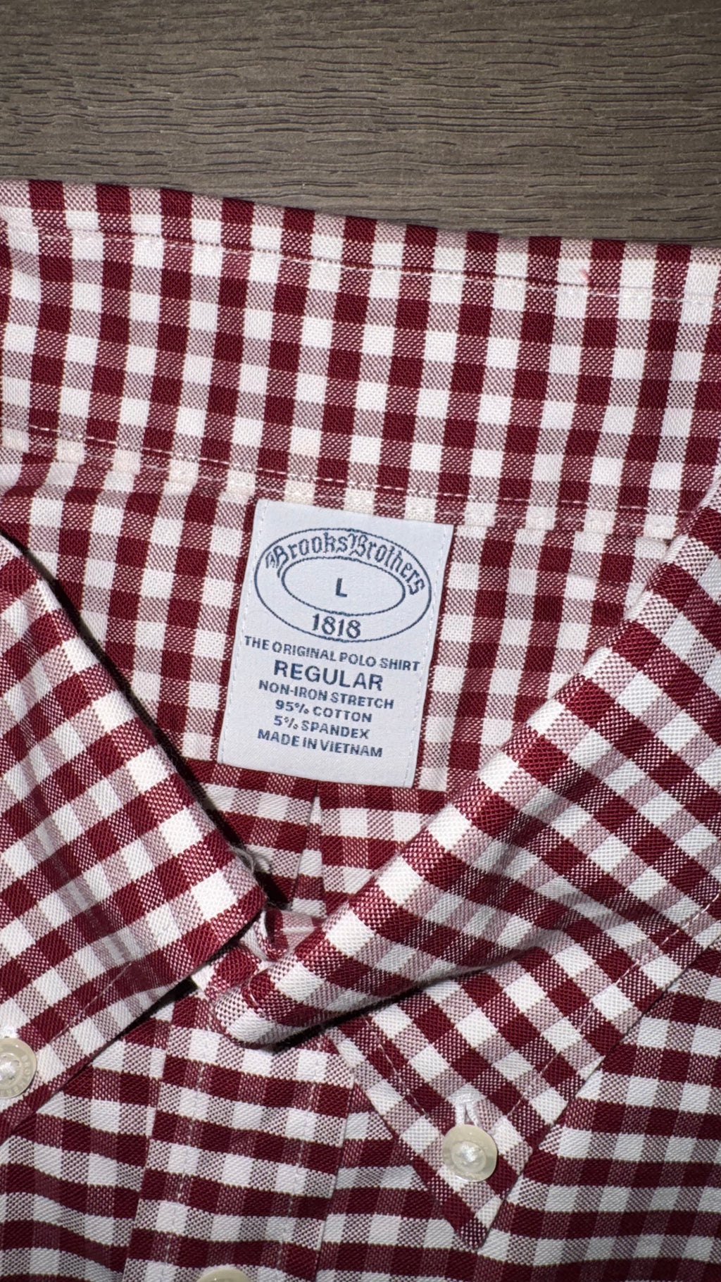 CAMISA BROOKS BROTHERS