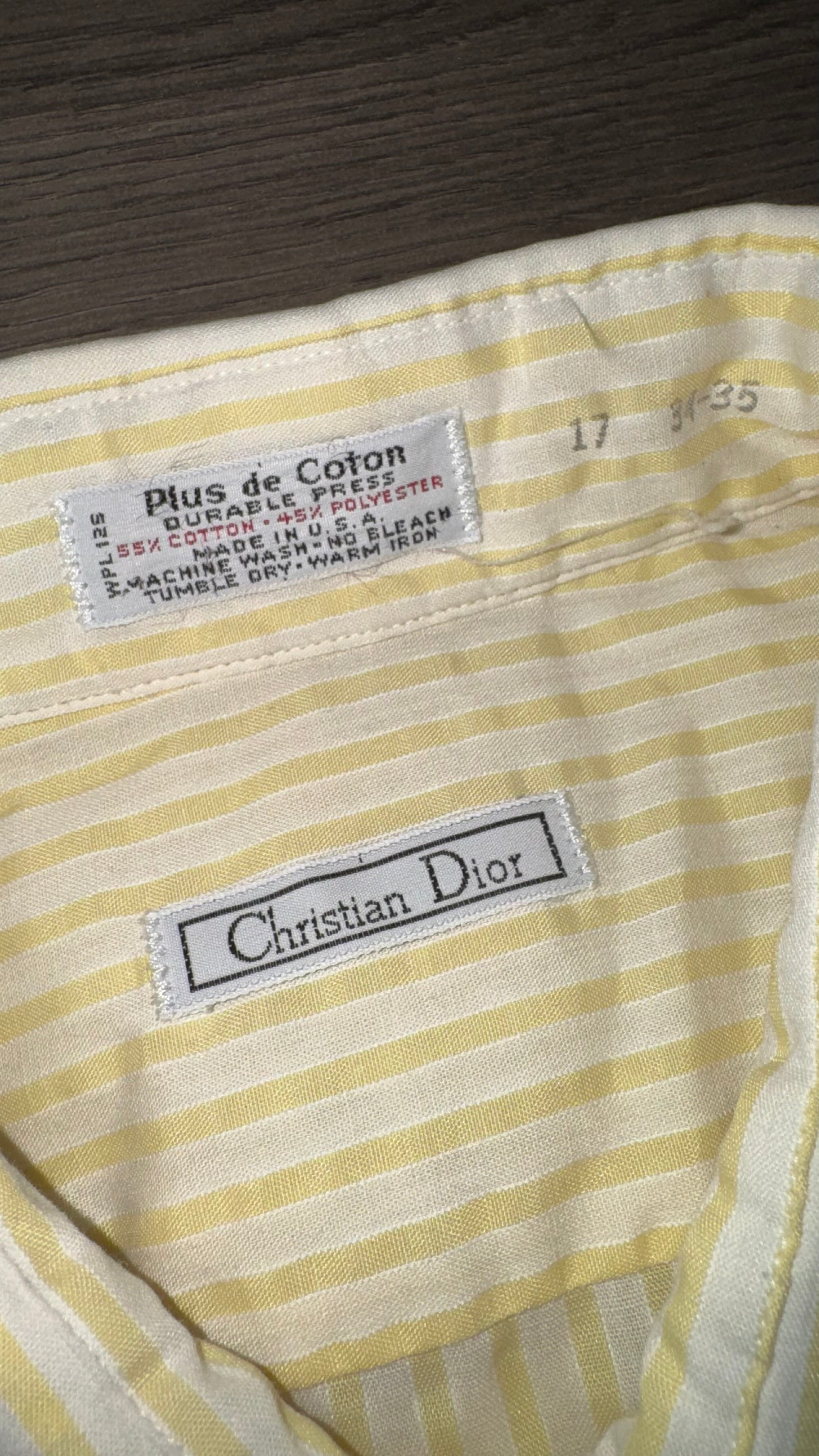 CAMISA CHRISTIAN DIOR