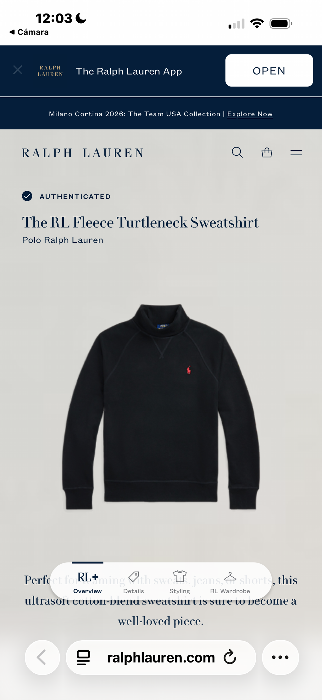 SUÉTER RALPH LAUREN