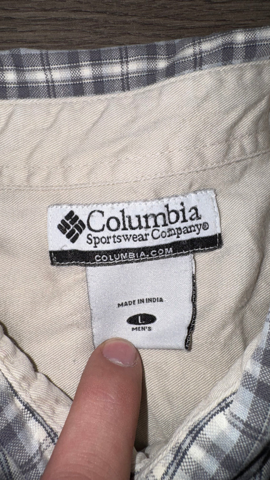CAMISA COLUMBIA