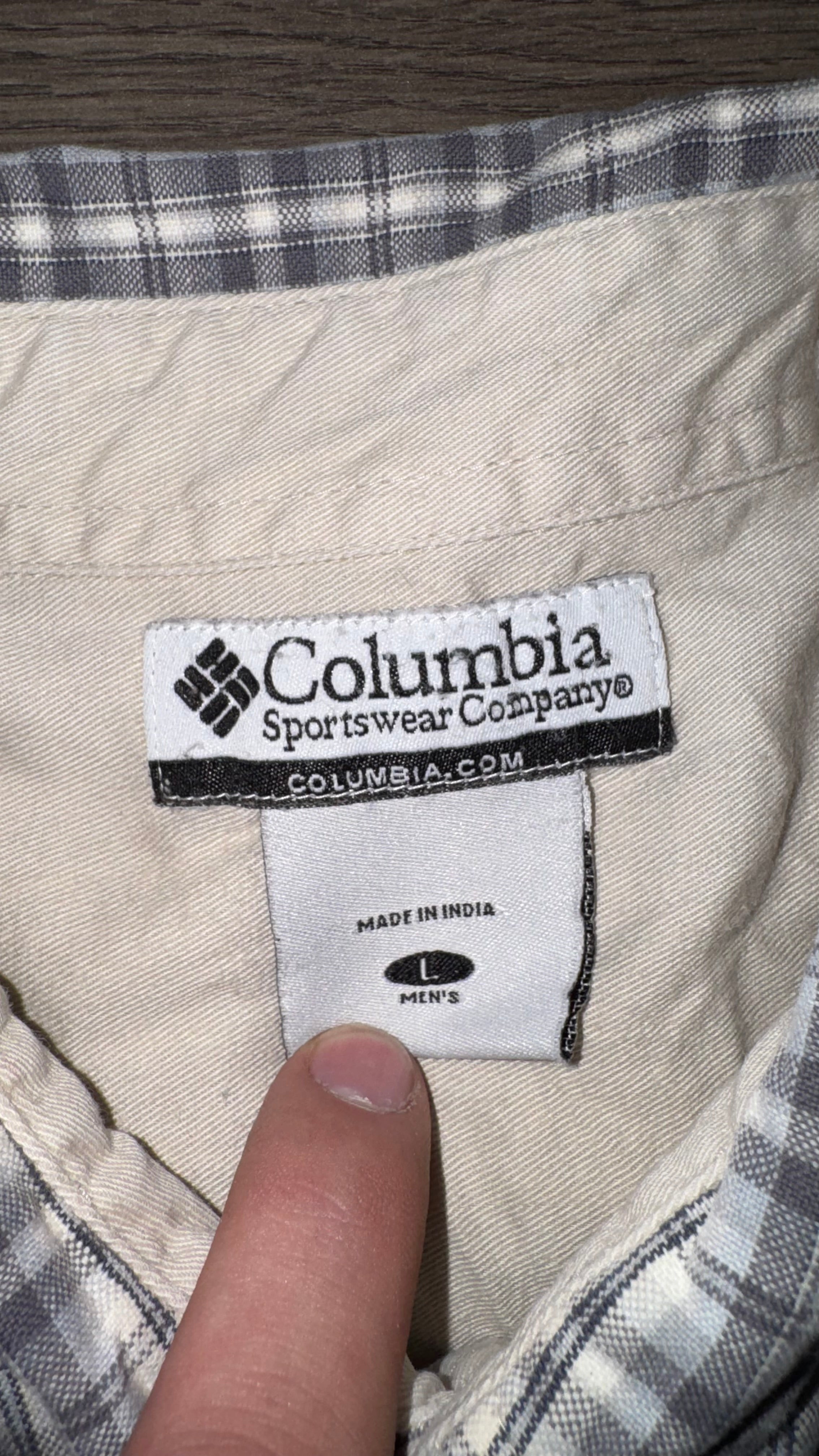 CAMISA COLUMBIA