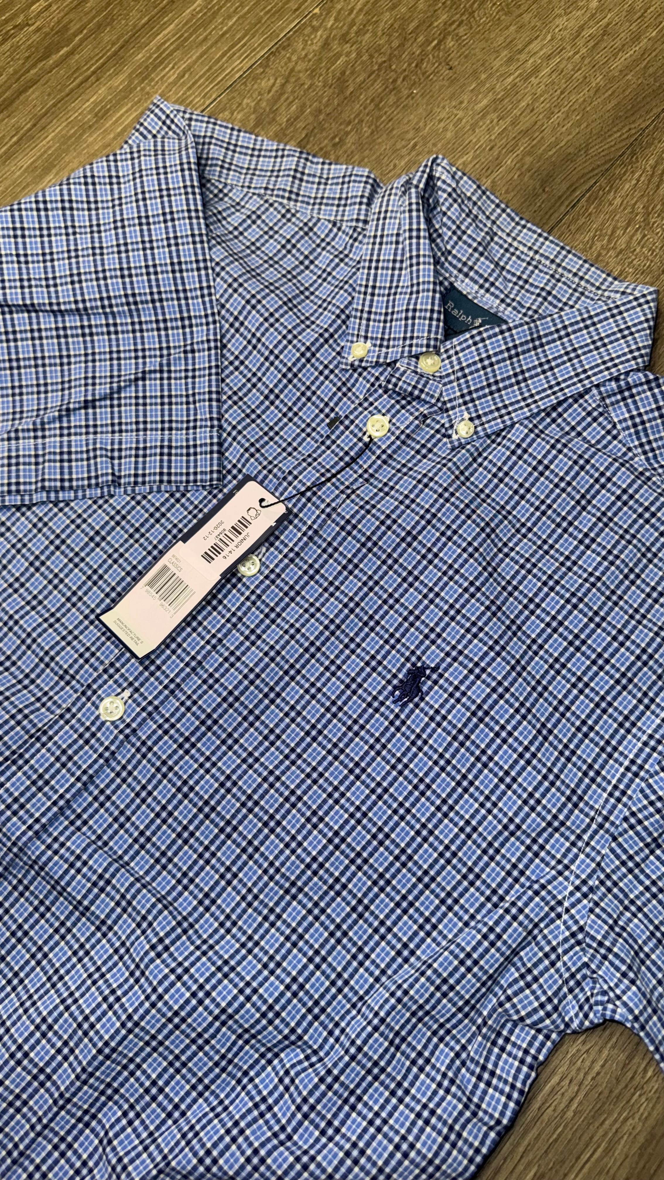 CAMISA NIÑO RALPH LAUREN