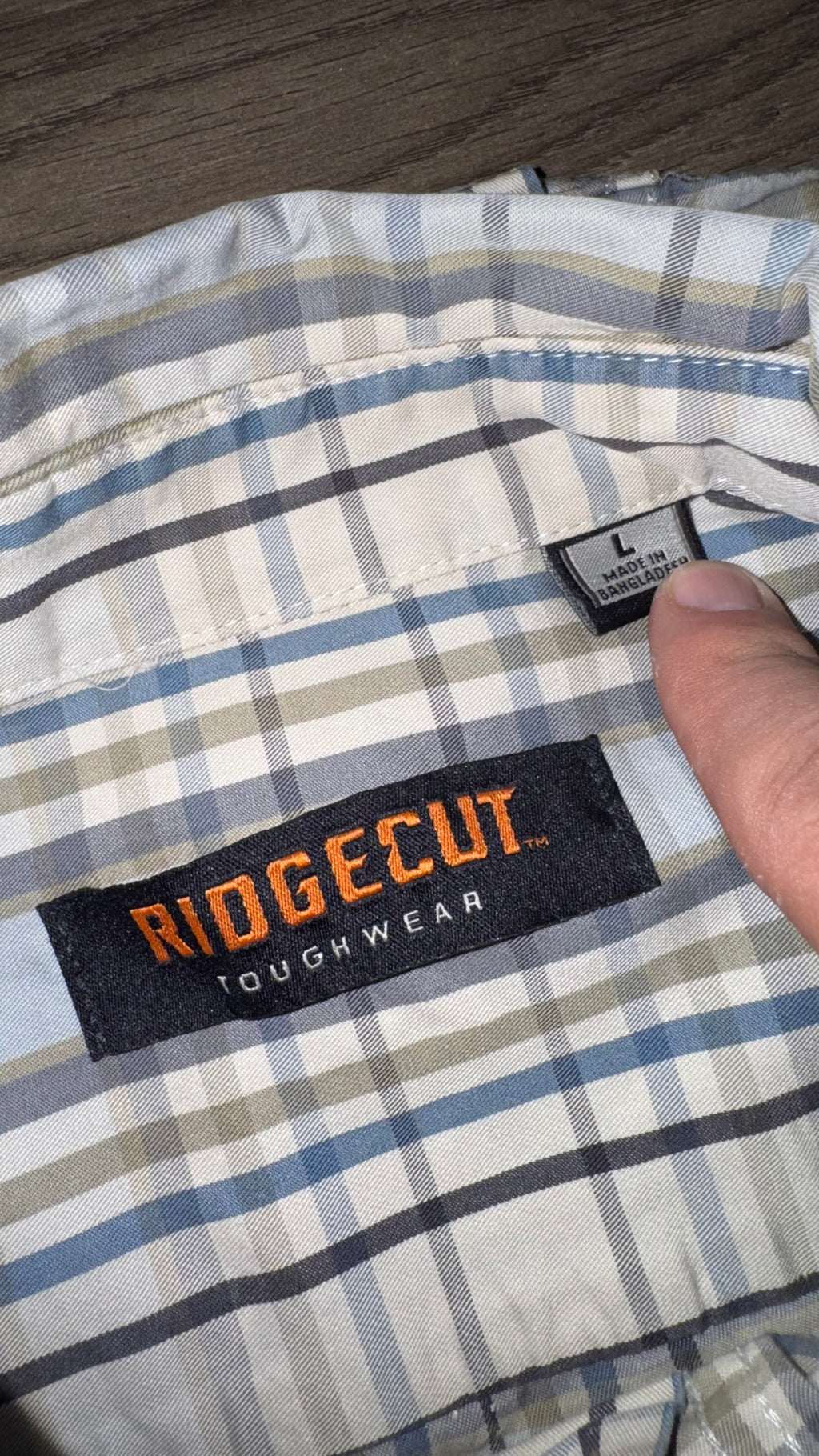 CAMISA RIDGECUT