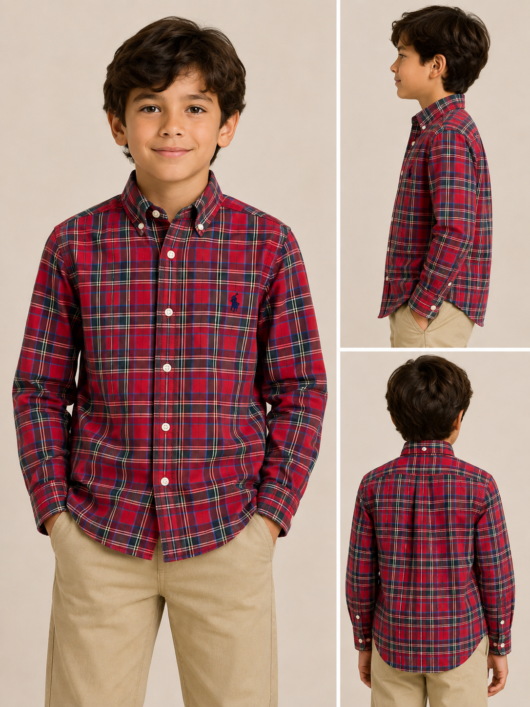 CAMISA NIÑO RALPH LAUREN