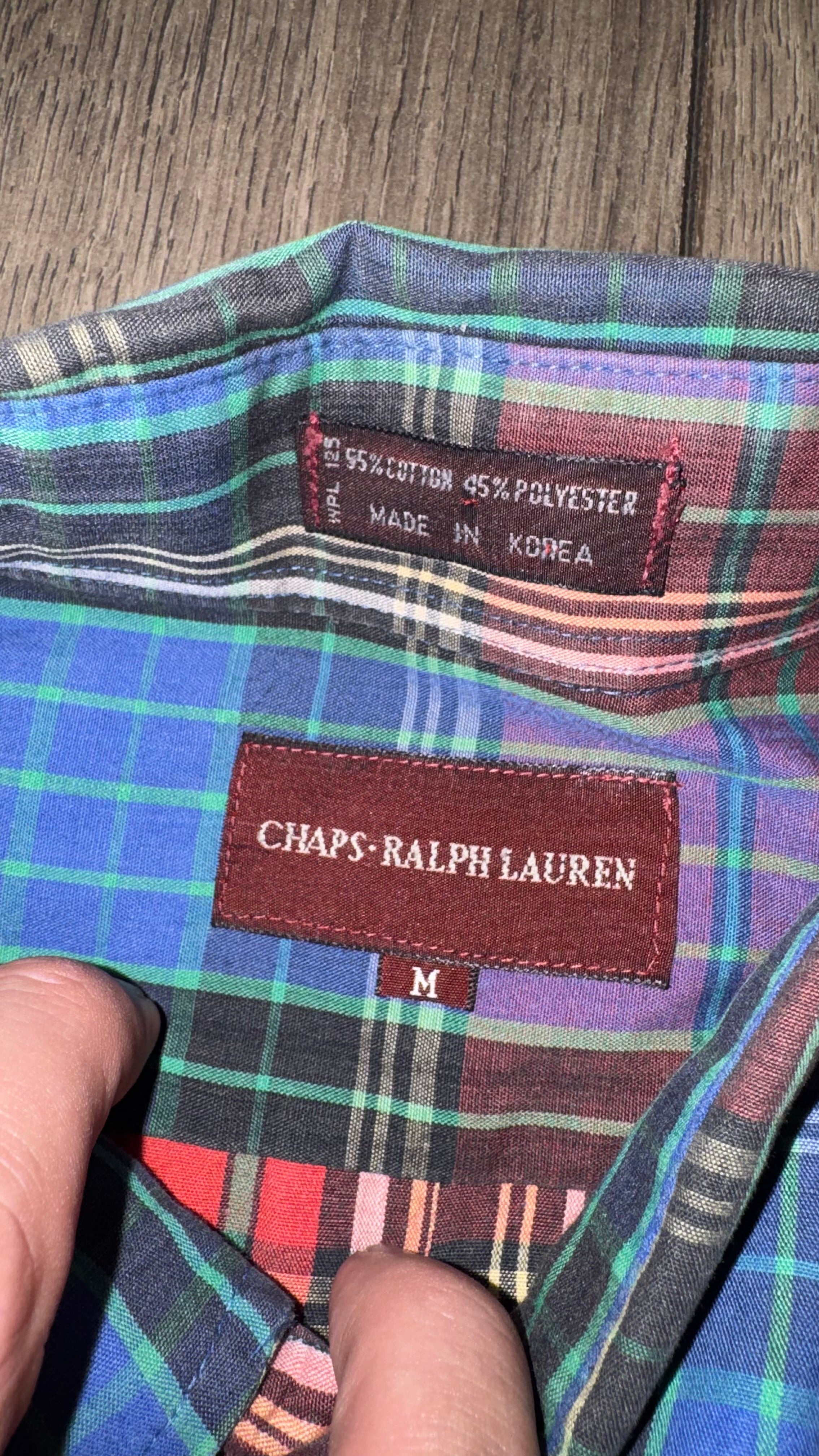 CAMISA CHAPS RALPH LAUREN