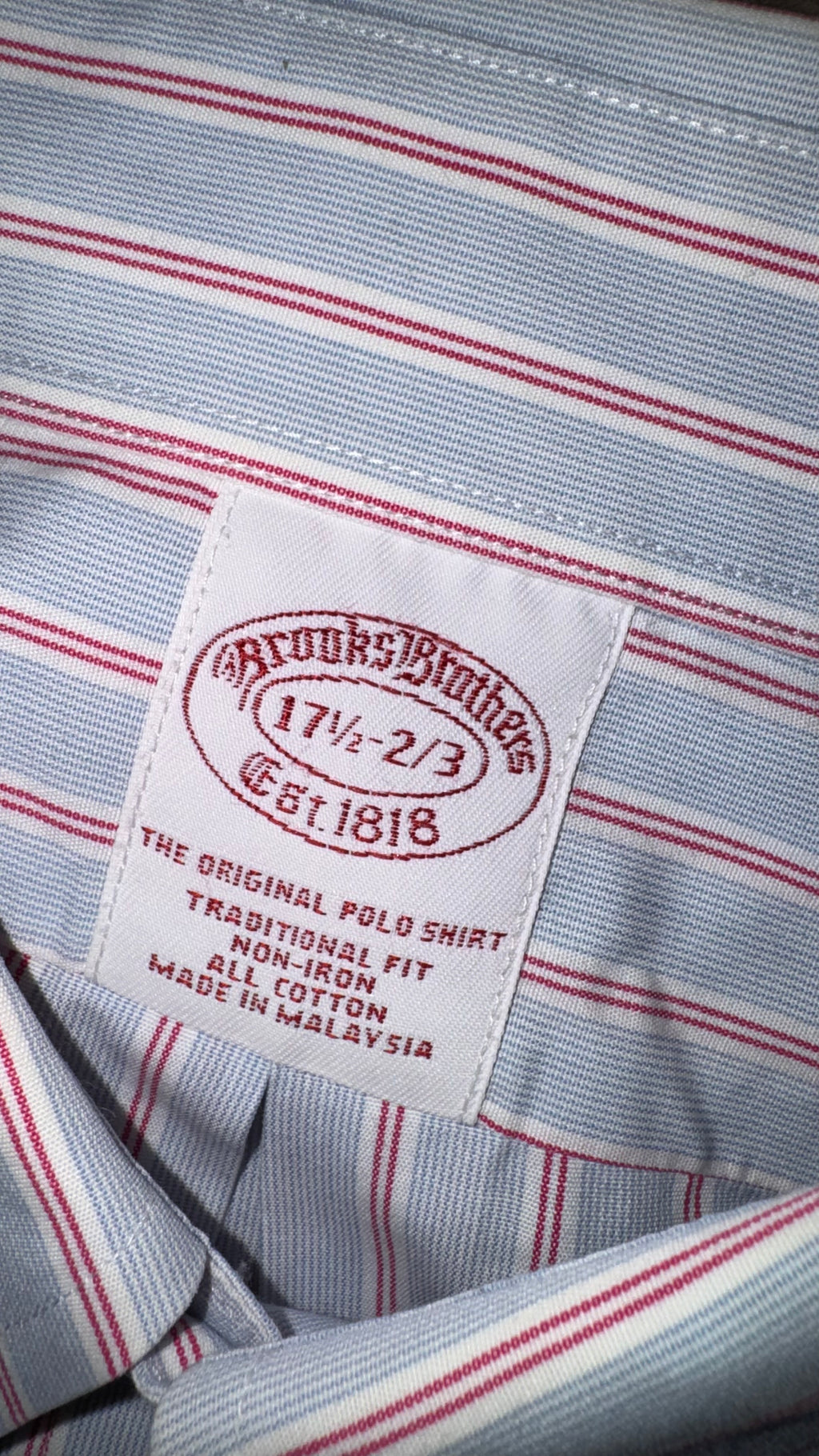CAMISA BROOKS BROTHERS