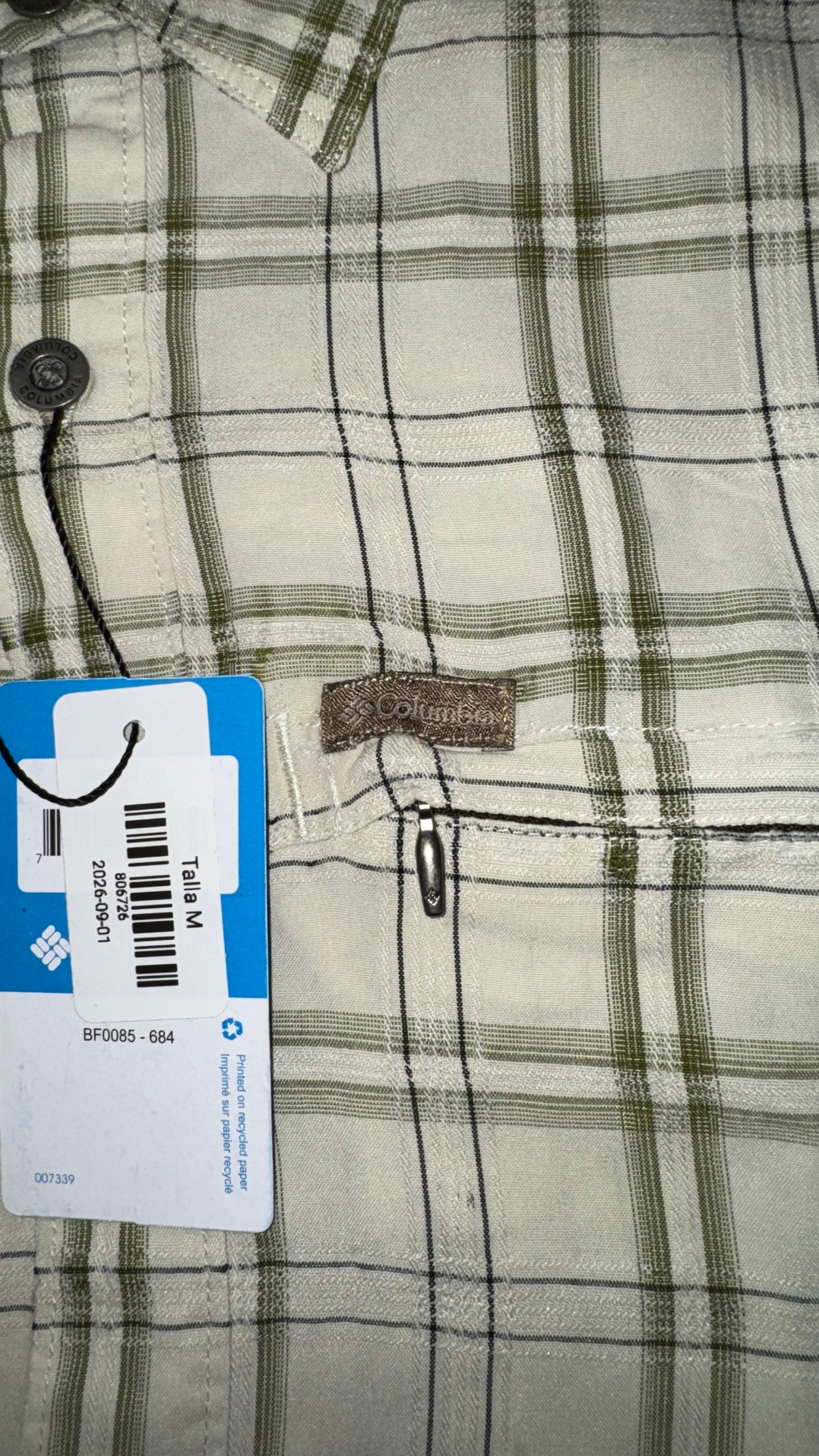 CAMISA COLUMBIA