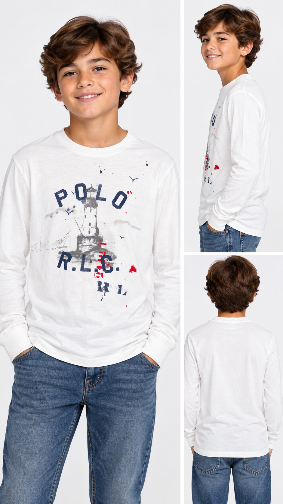 PLAYERA NIÑO RALPH LAUREN