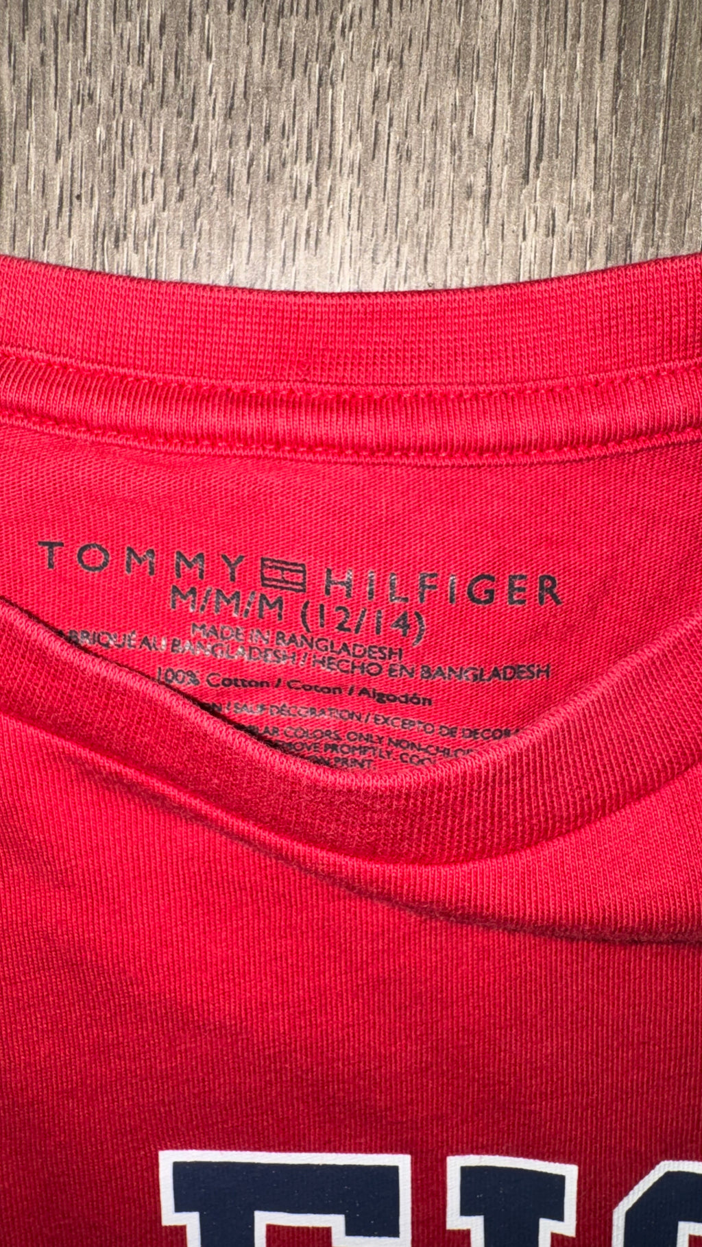 PLAYERA NIÑO TOMMY HILFIGER