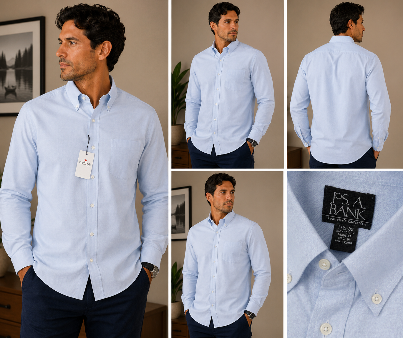 CAMISA JOS.A.BANK