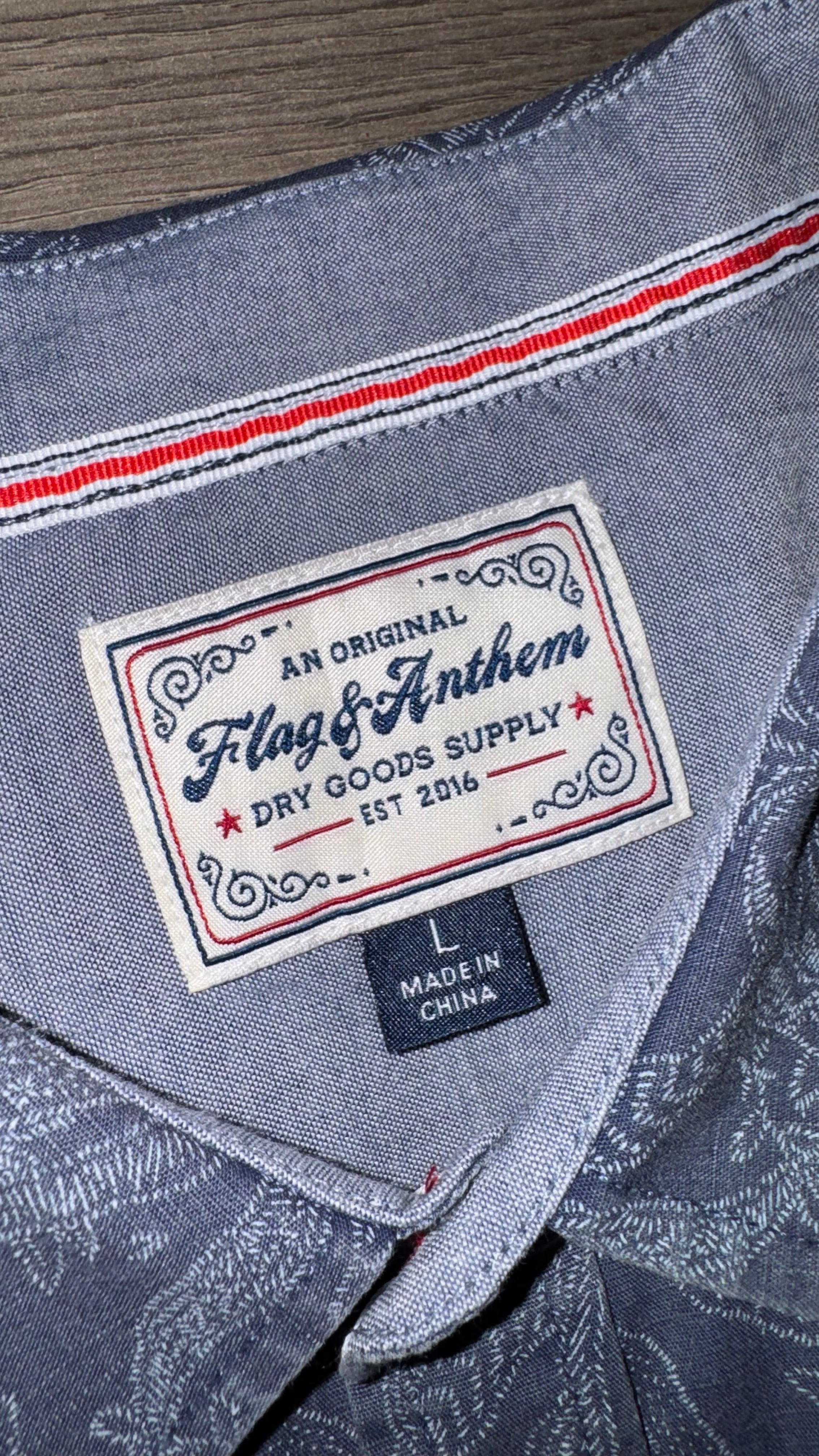 CAMISA FLAG&ANTHEM