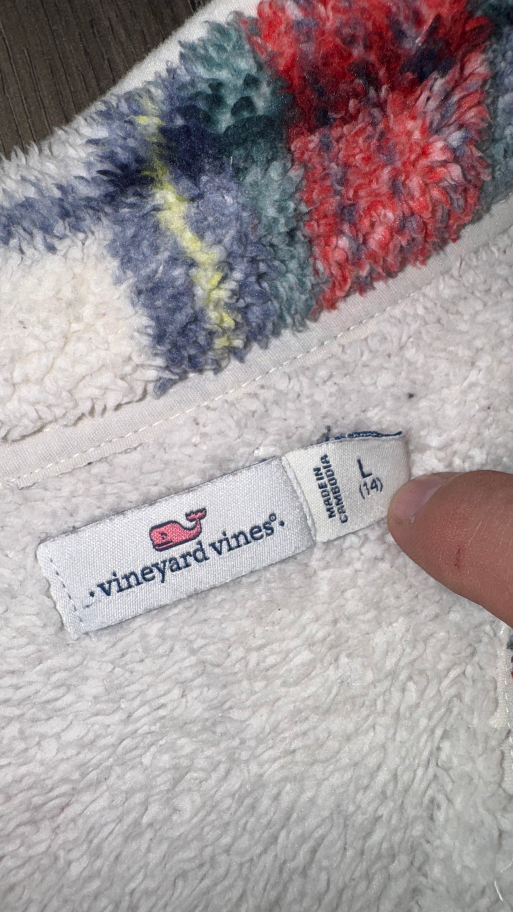 CHALECO NIÑA VINEYARD VINES