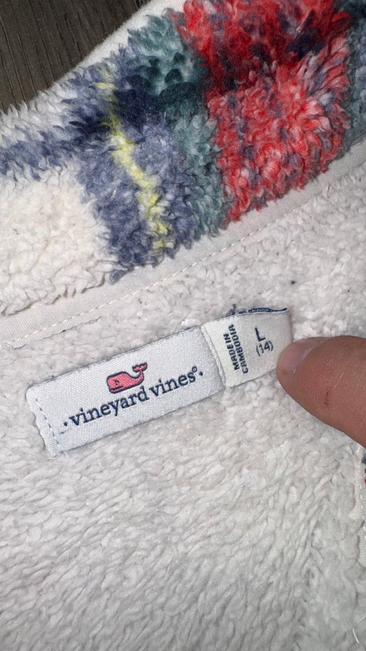 CHALECO NIÑA VINEYARD VINES
