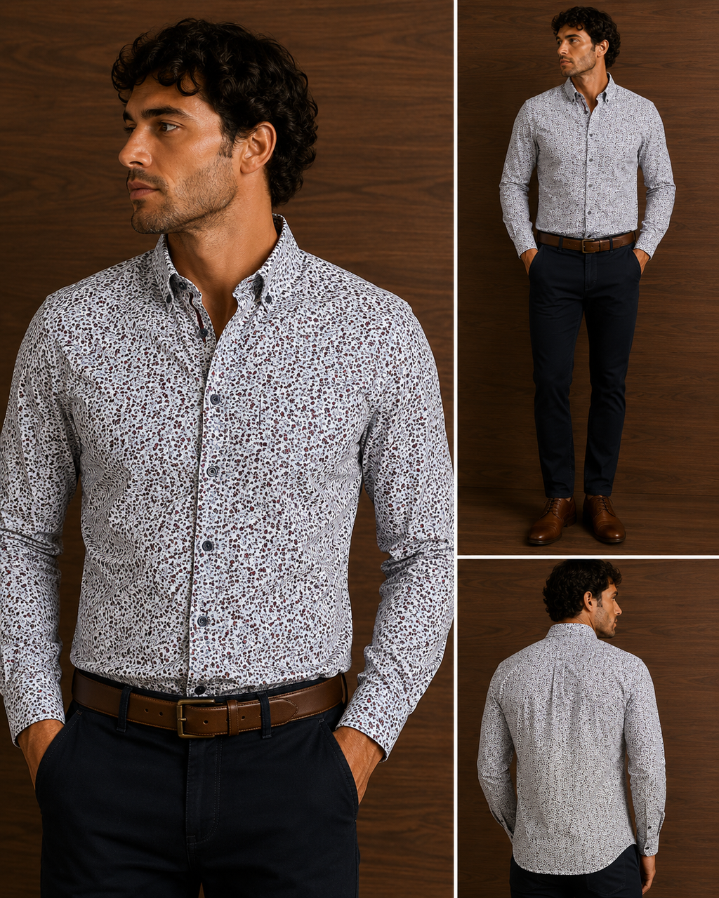 CAMISA DENIM & FLOWER