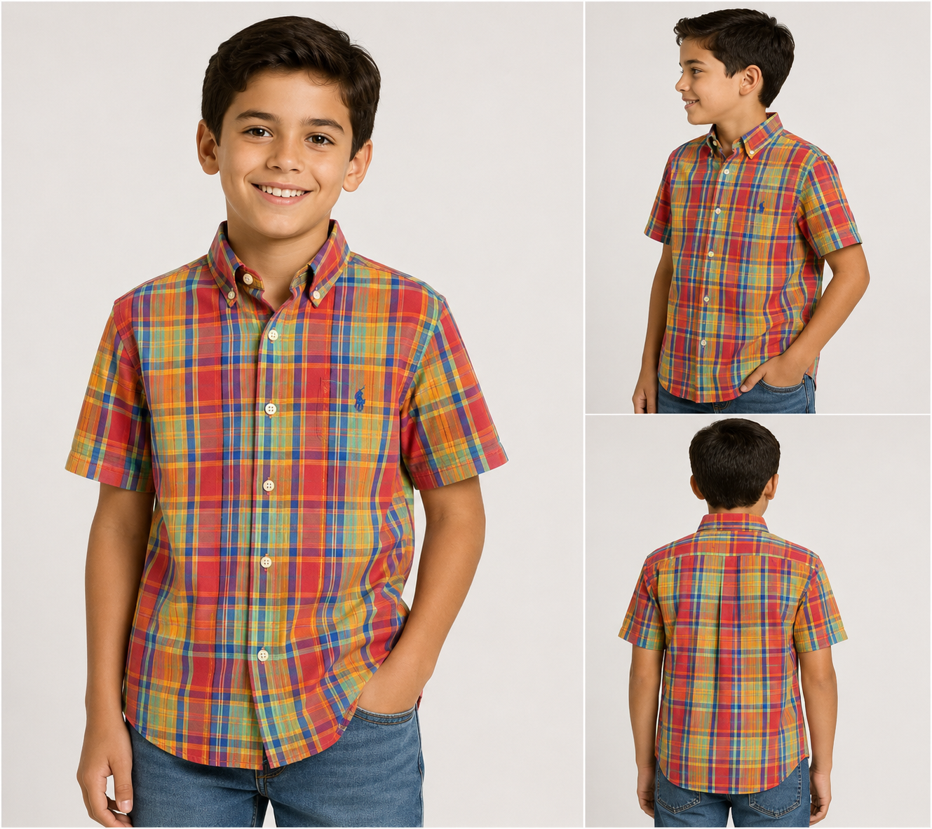CAMISA NIÑO RALPH LAUREN