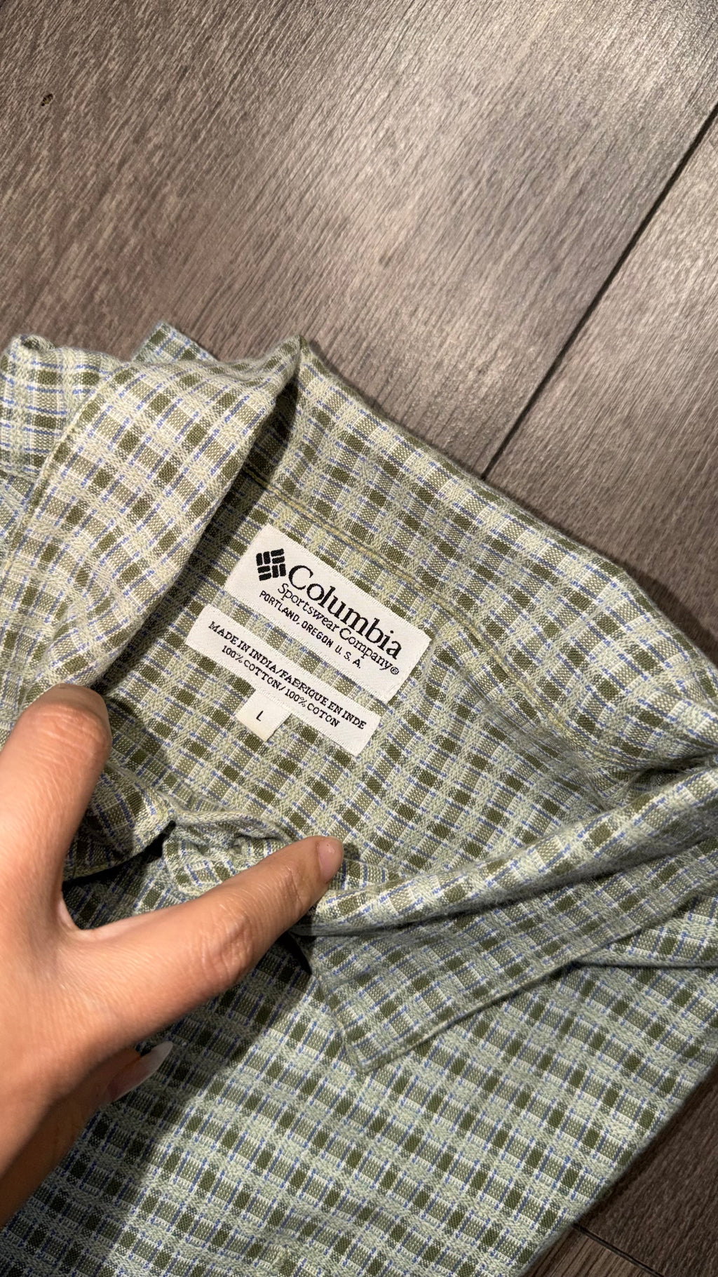 CAMISA COLUMBIA