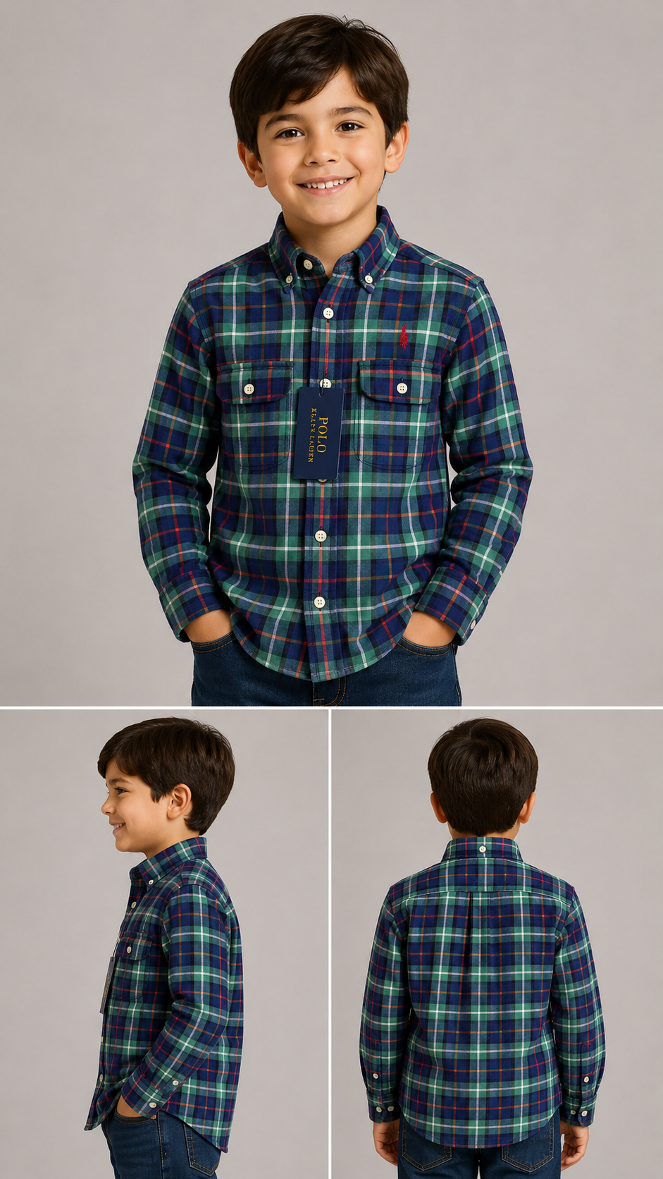 CAMISA NIÑO RALPH LAUREN