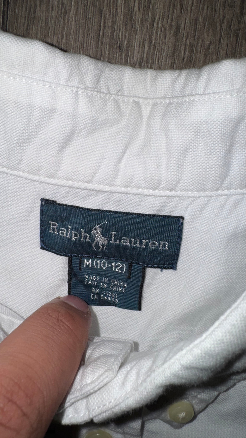 CAMISA NIÑO RALPH LAUREN