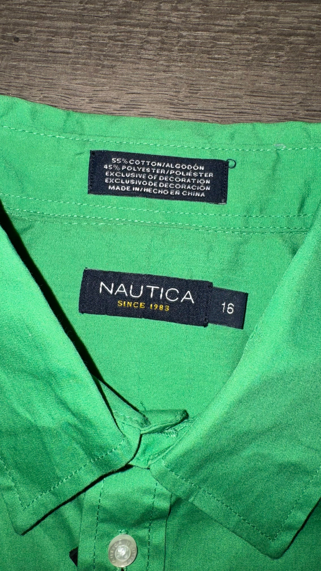 CAMISA NIÑO NÁUTICA