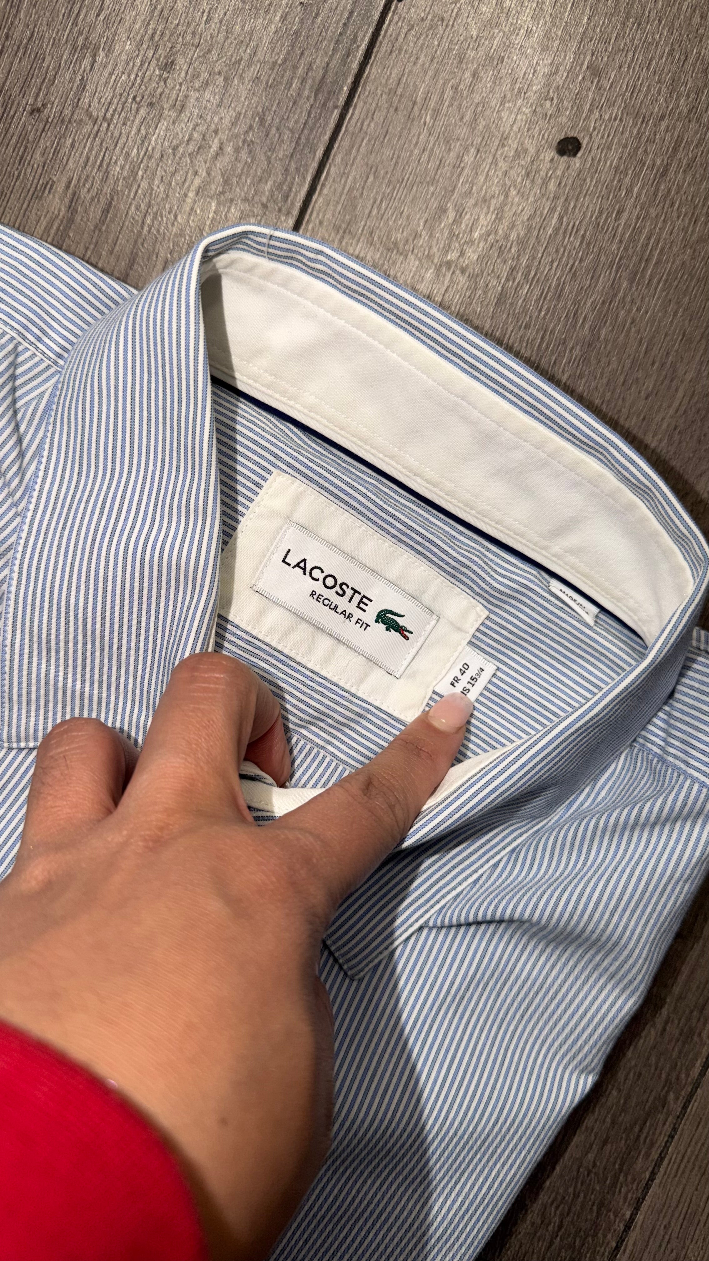 CAMISA LACOSTE
