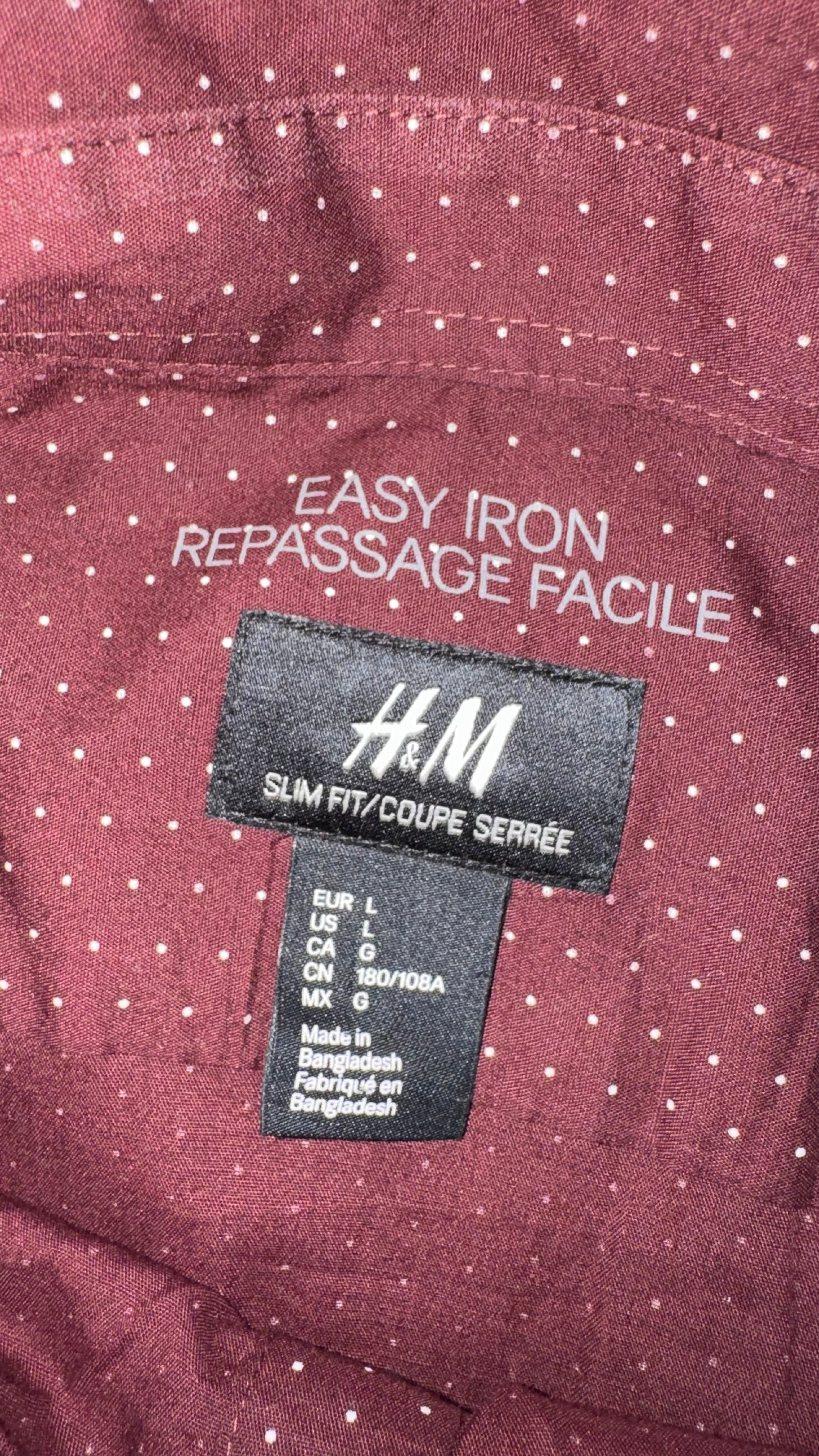 CAMISA H&M