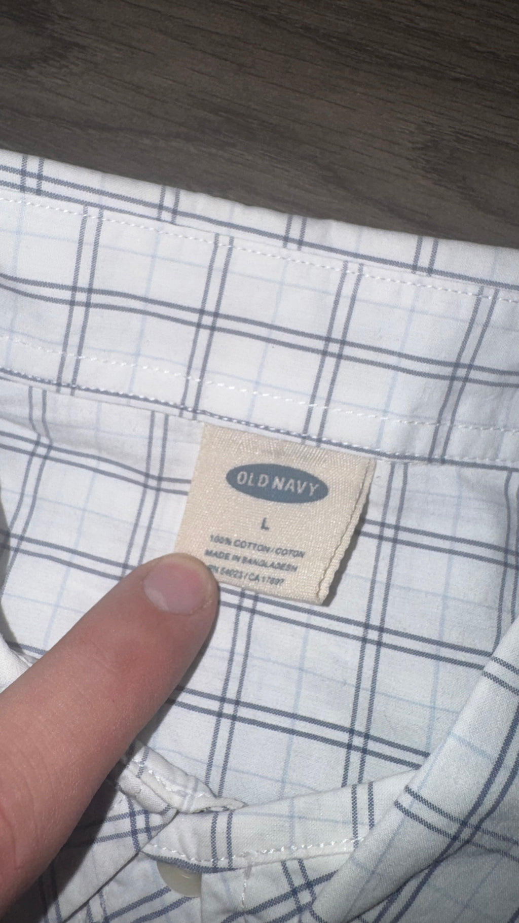 CAMISA OLD MAVY