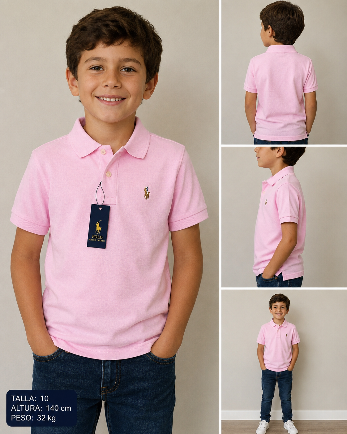 PLAYERA NIÑO RALPH LAUREN