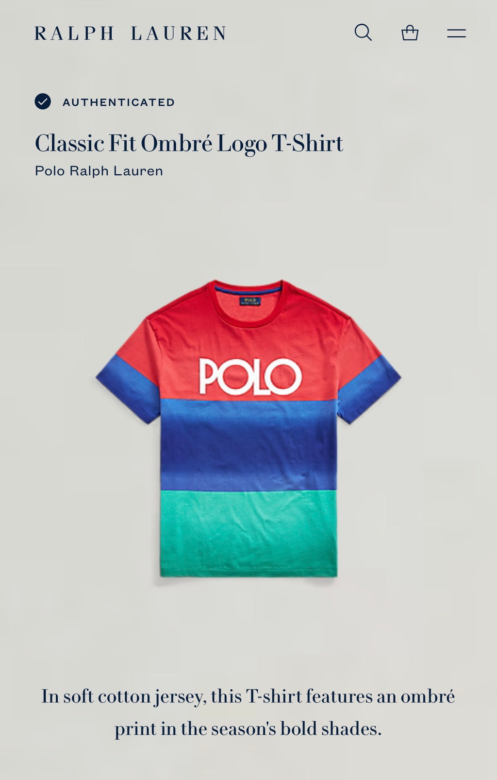 PLAYERA RALPH LAUREN
