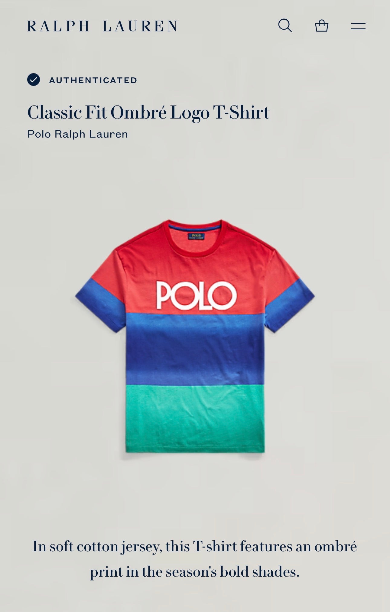 PLAYERA RALPH LAUREN
