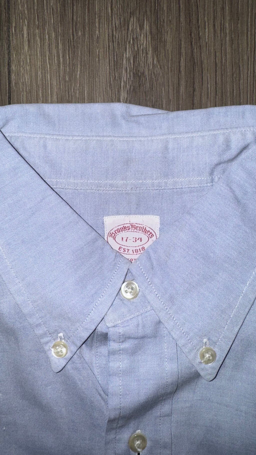 CAMISA BROOKS BROTHERS