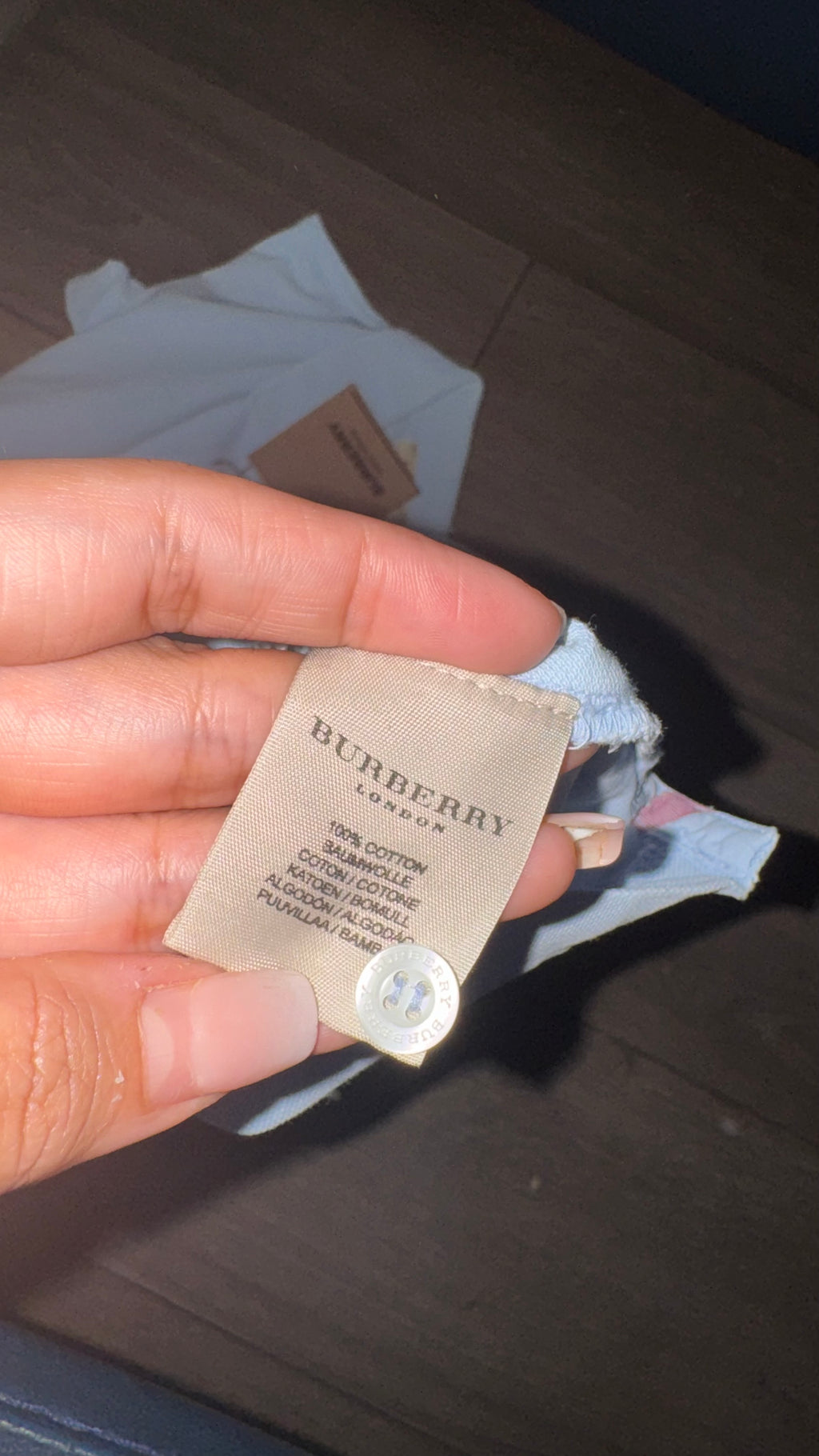 PLAYERA BURBERRY