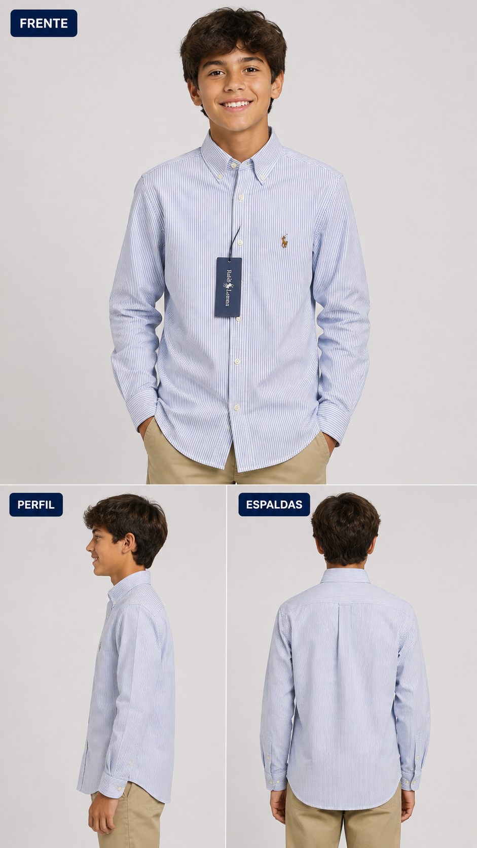 CAMISA NIÑO RALPH LAUREN