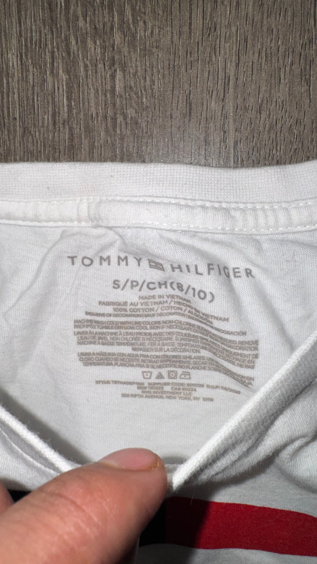 PLAYERA NIÑO TOMMY HILFIGER