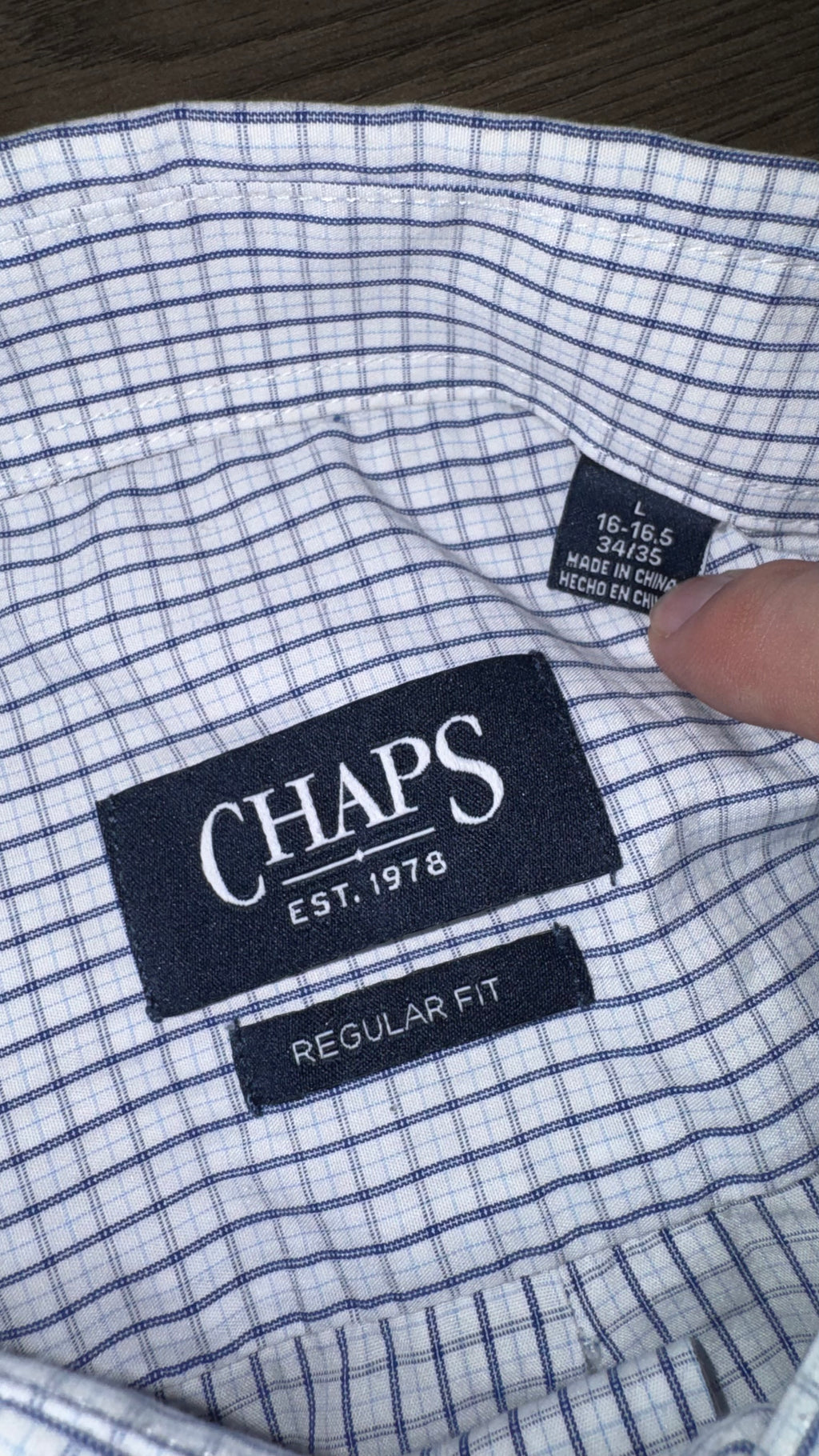 CAMISA CHAPS