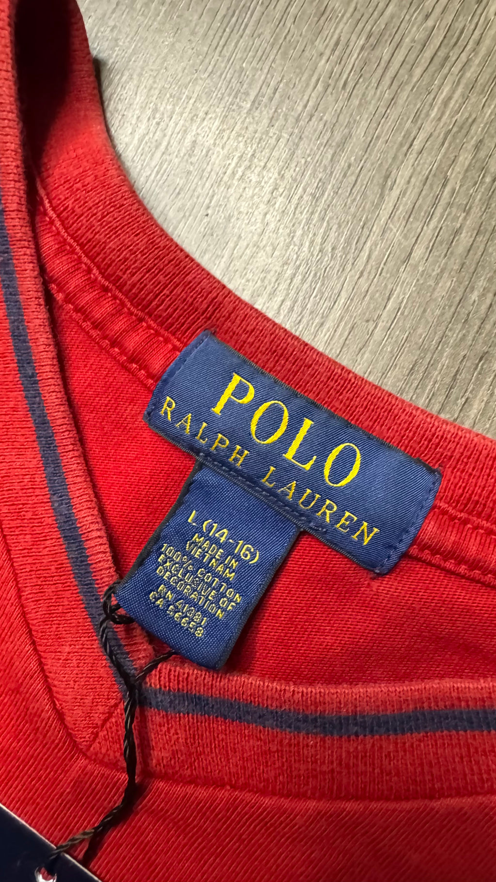 PLAYERA NIÑO RALPH LAUREN