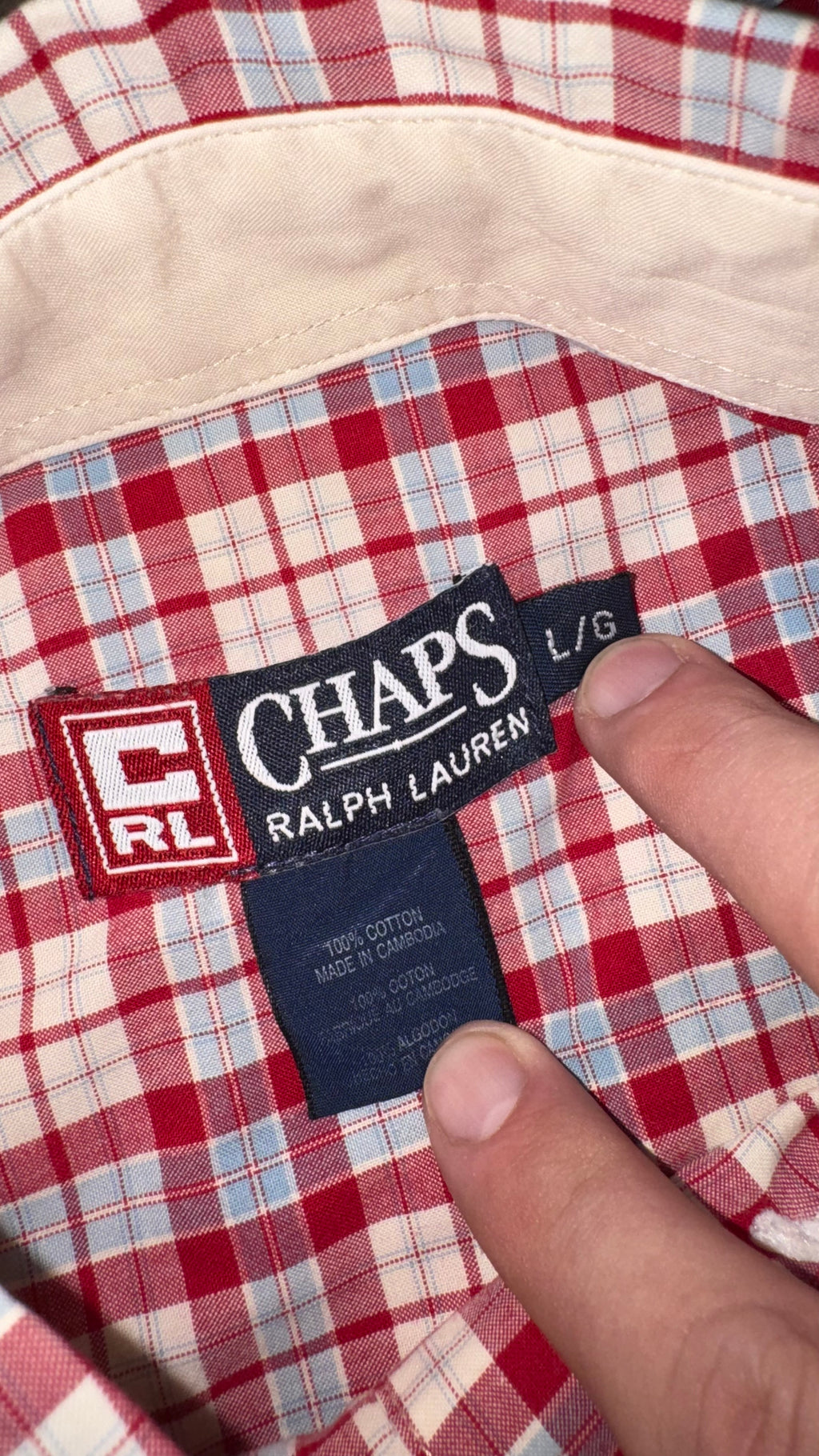 CAMISA CHAPS