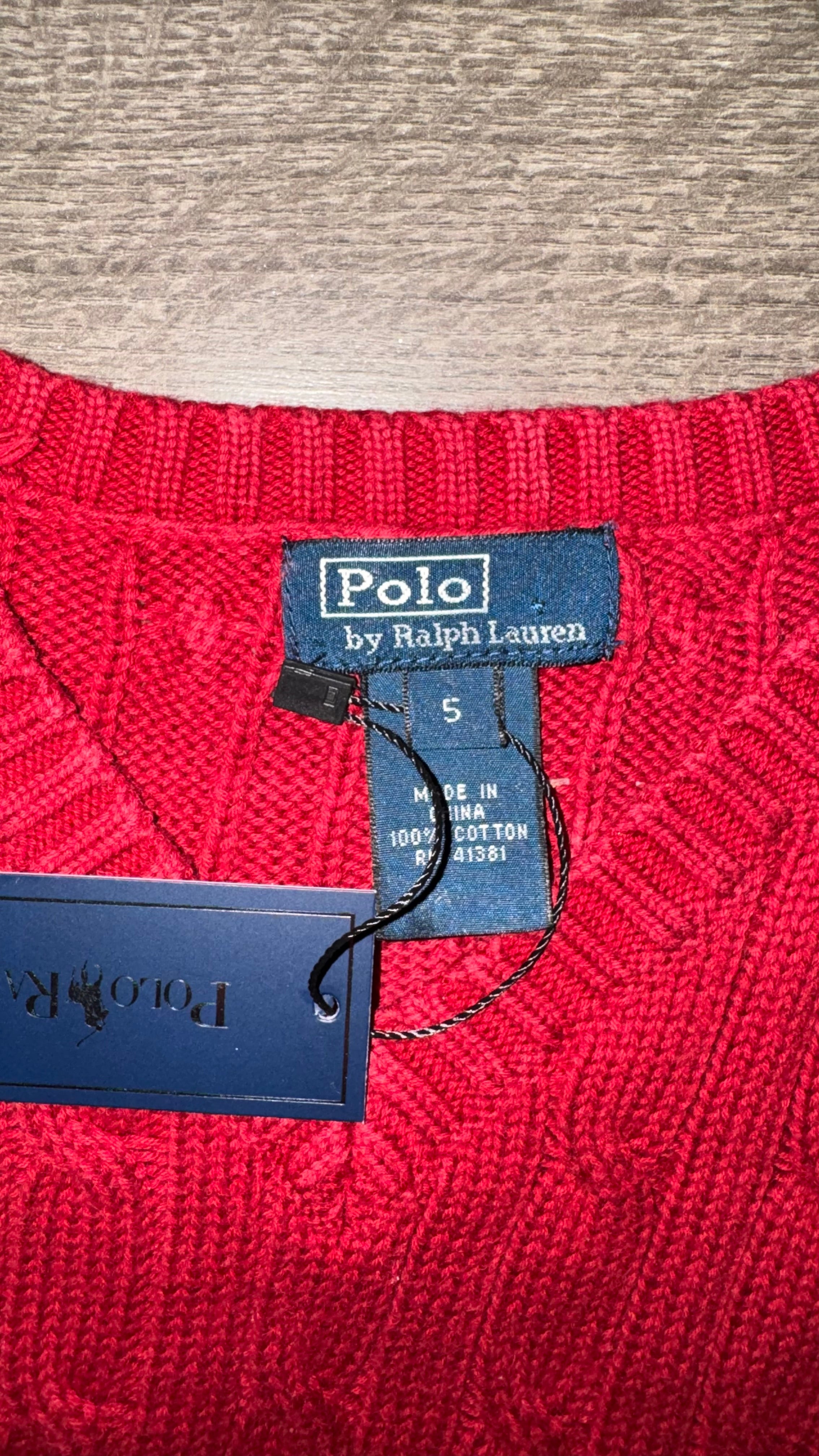 CHALECO NIÑO RALPH LAUREN