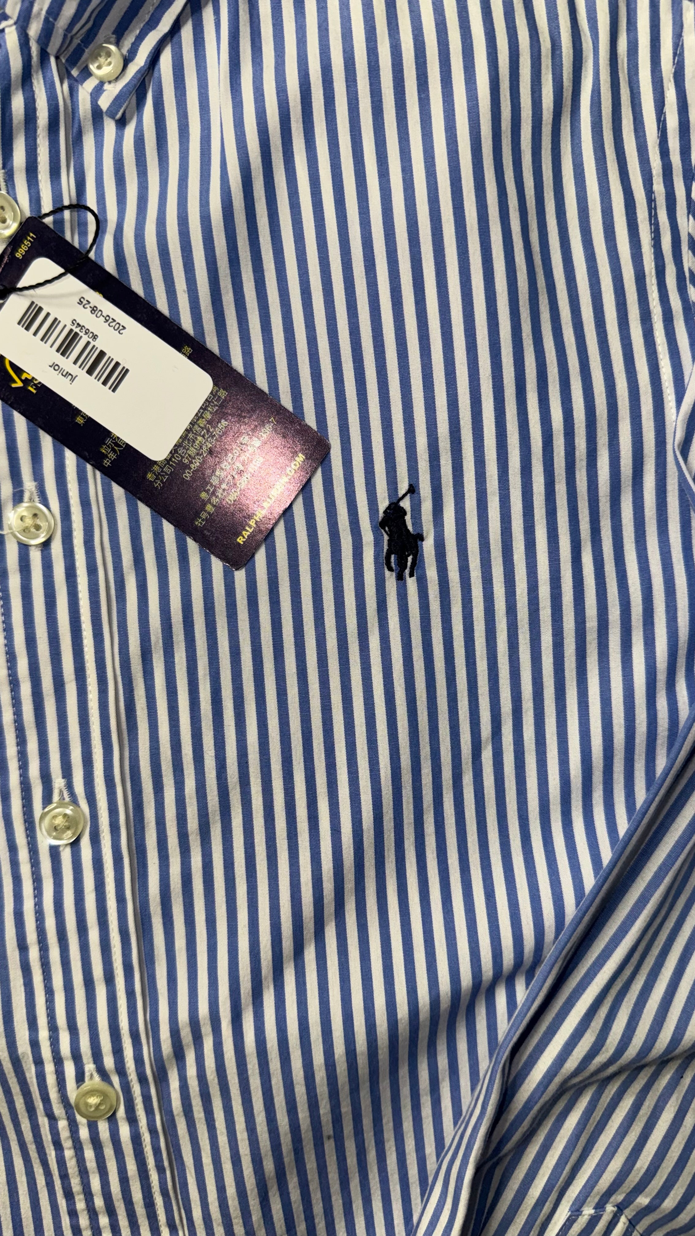 CAMISA NIÑO RALPH LAUREN