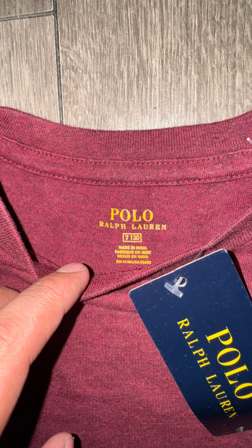 PLAYERA NIÑO RALPH LAUREN
