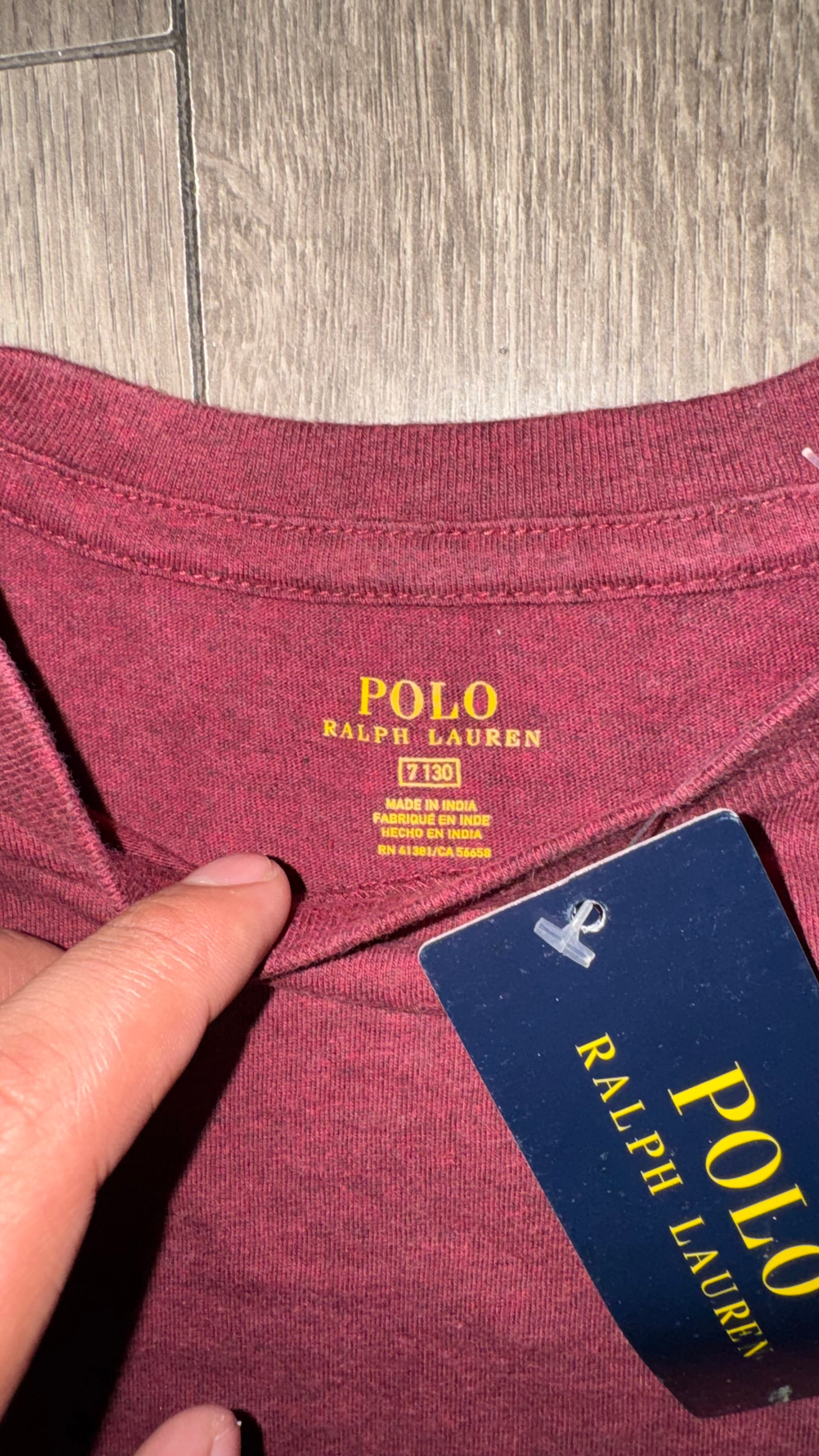 PLAYERA NIÑO RALPH LAUREN