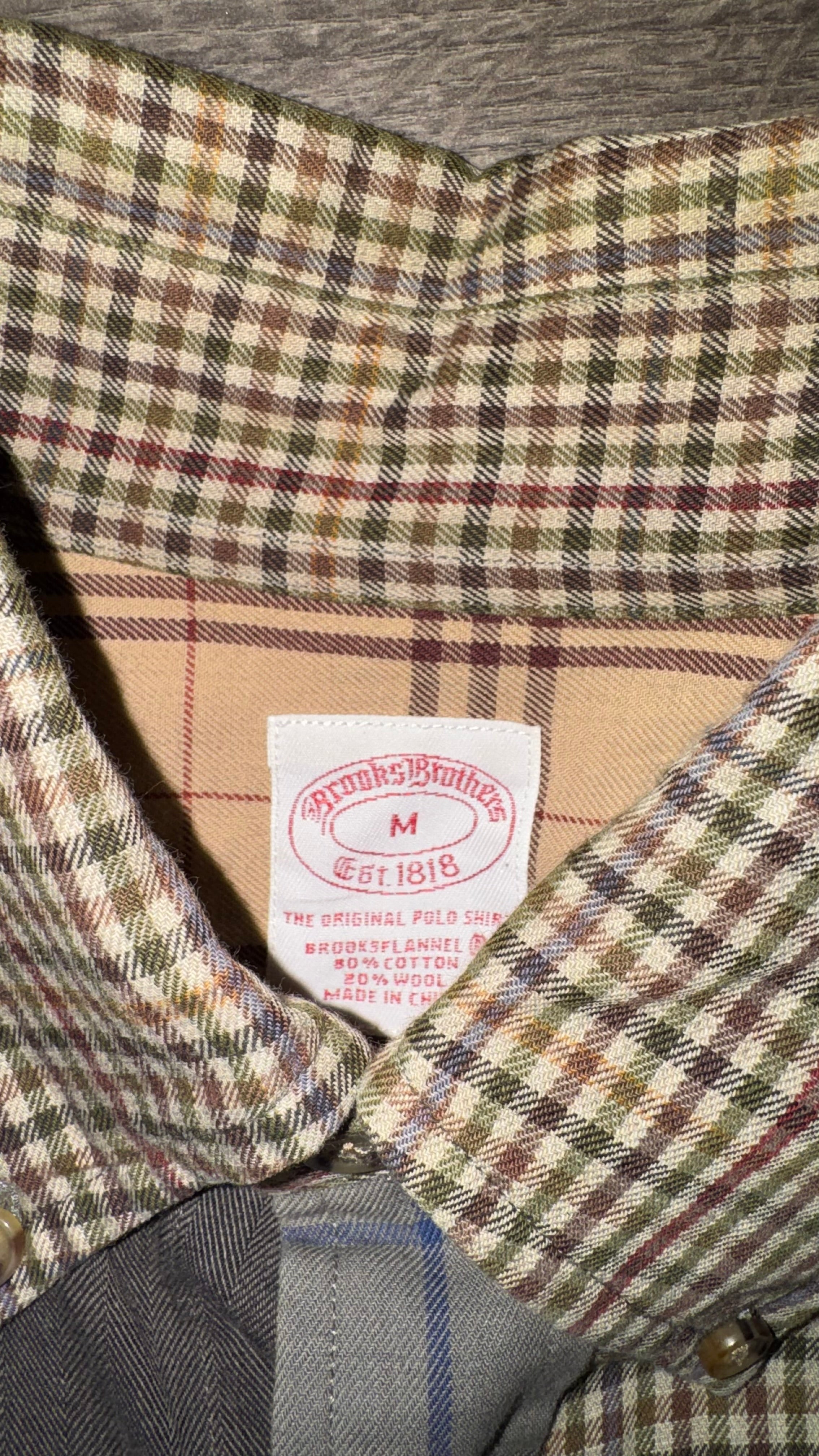 CAMISA BROOKS BROTHERS