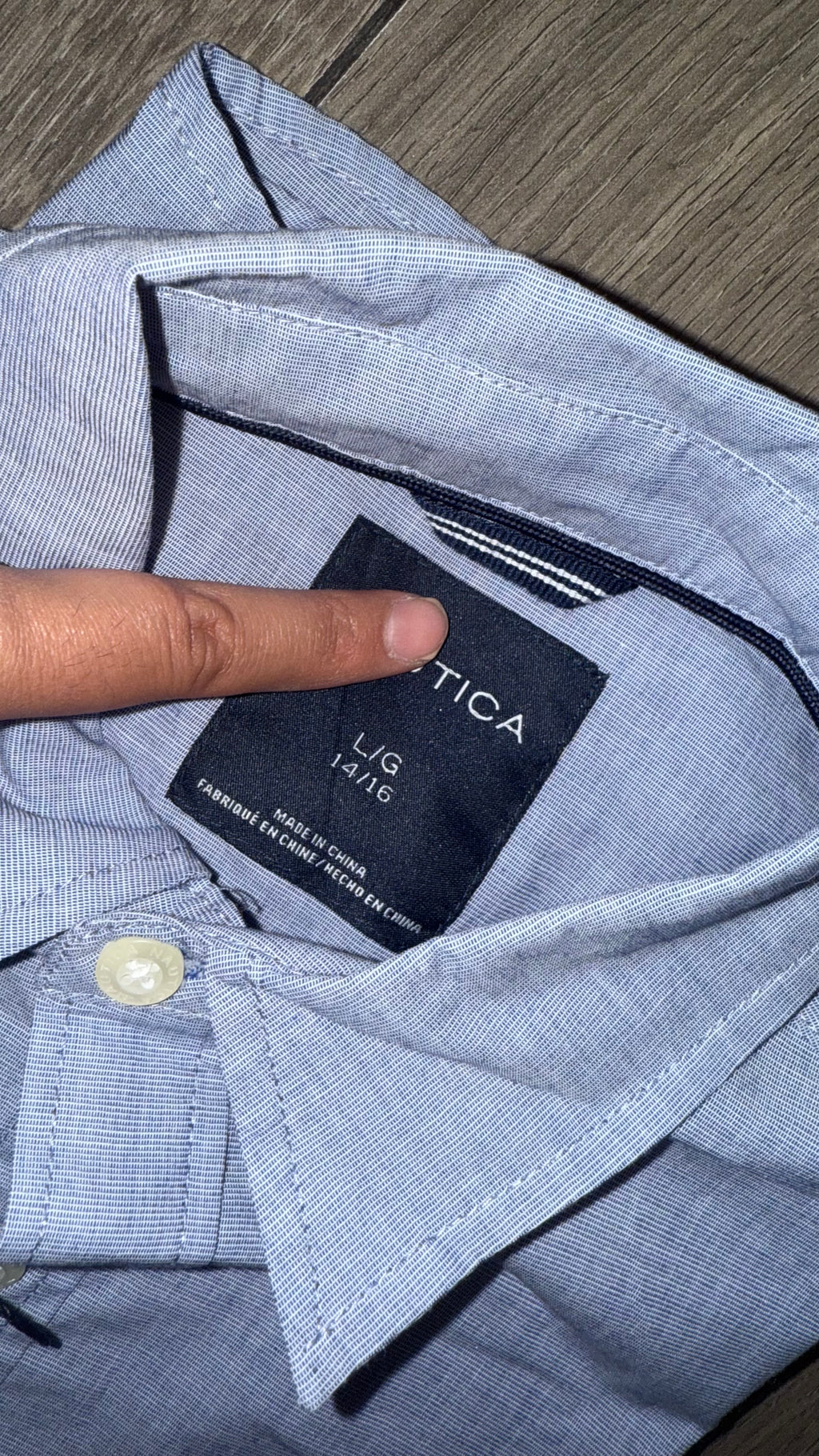 14-16 CAMISA NÁUTICA