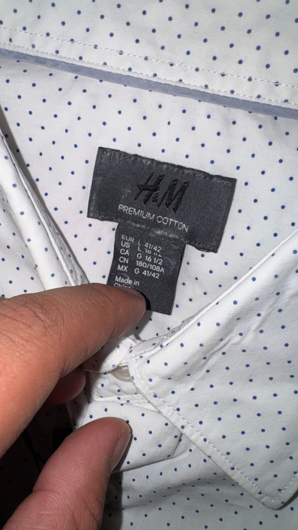 CAMISA H&M