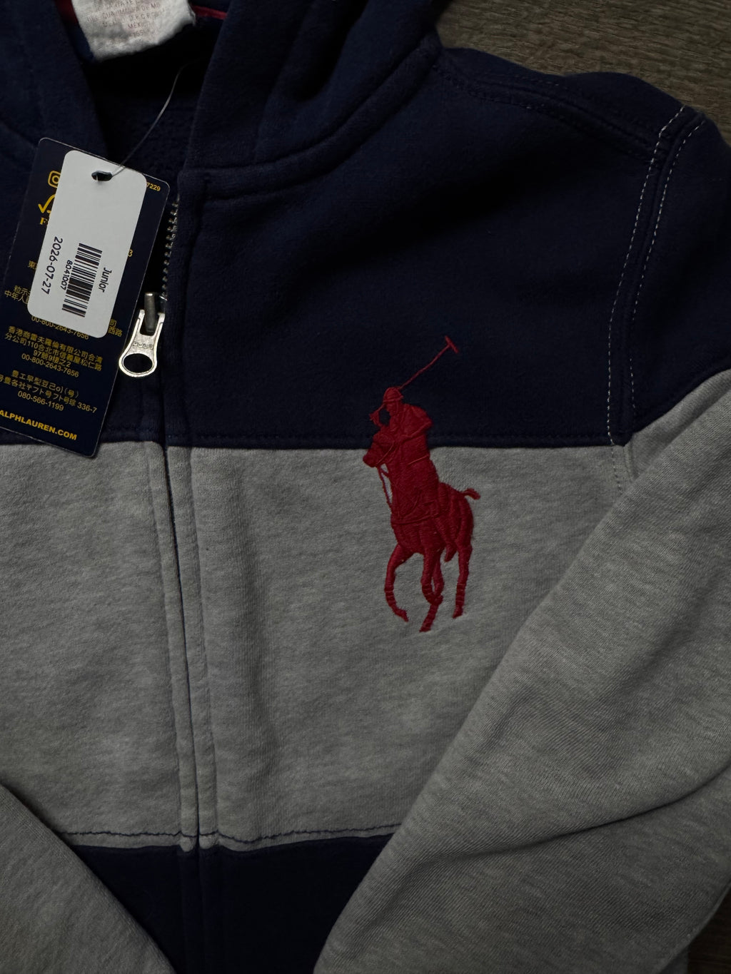 SUDADERA NIÑO RALPH LAUREN