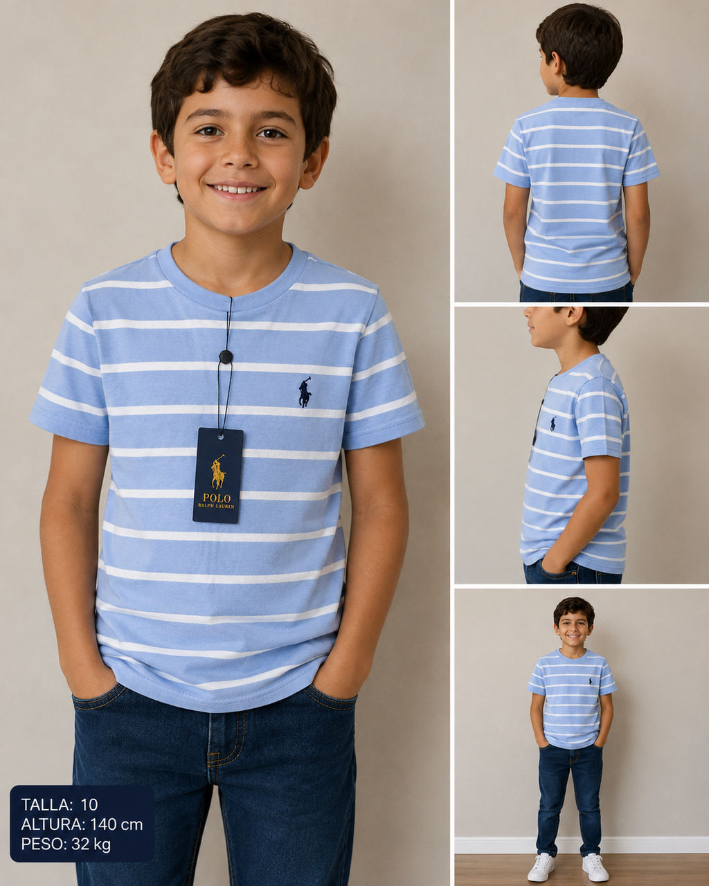 PLAYERA NIÑO RALPH LAUREN