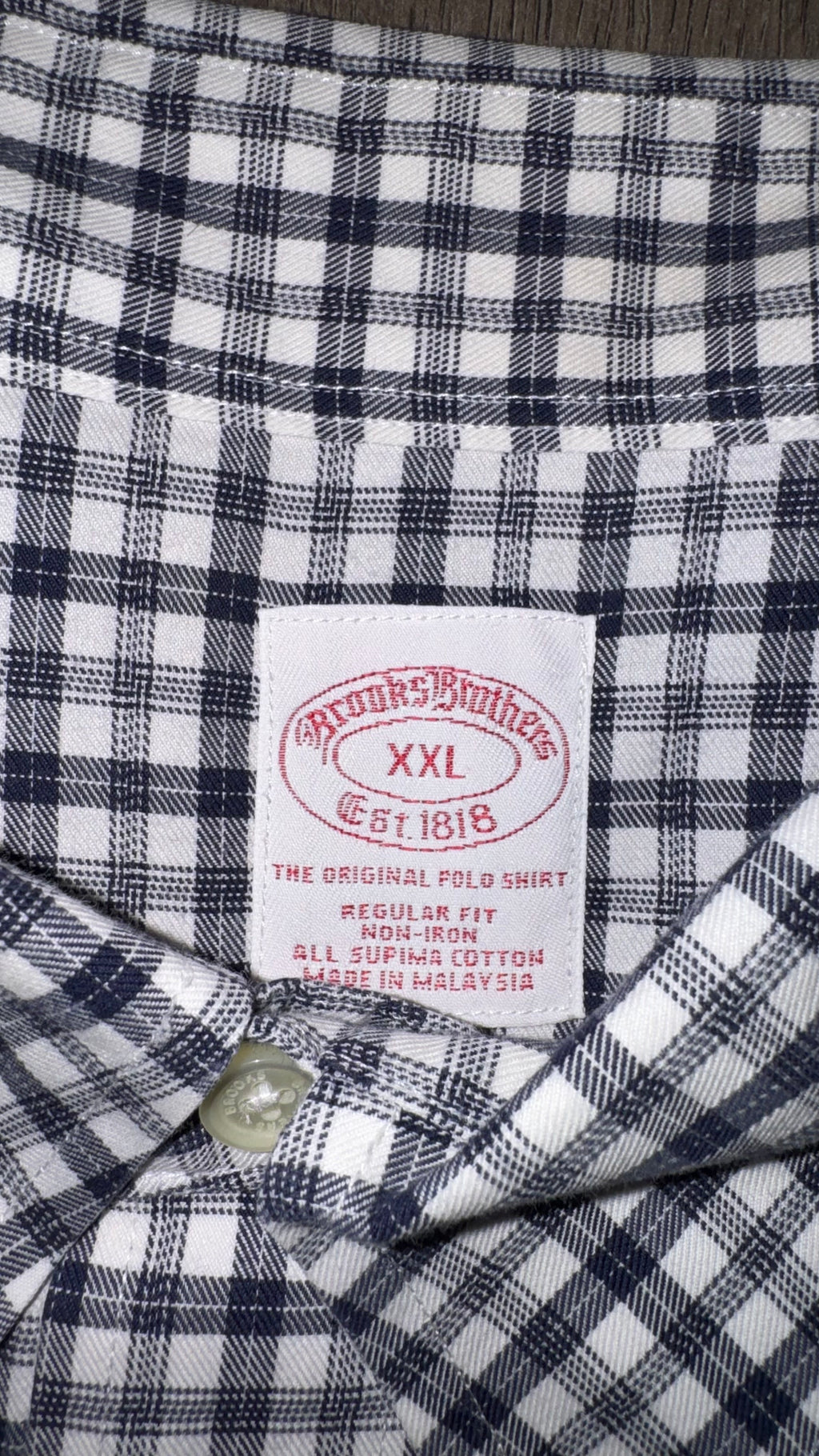 CAMISA BROOKS BROTHERS